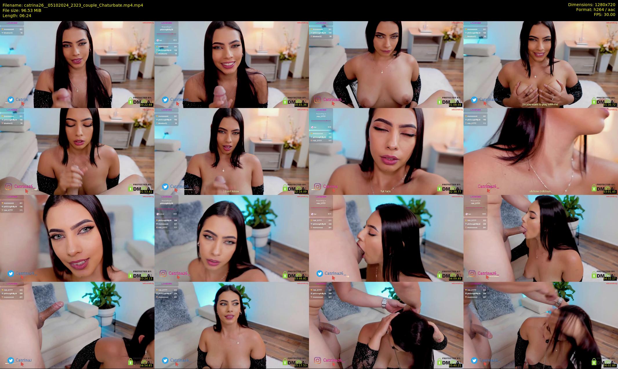 catrina26_ — 7 minute Chaturbate couple cam show recording, 720p, Oct 5, 2024
