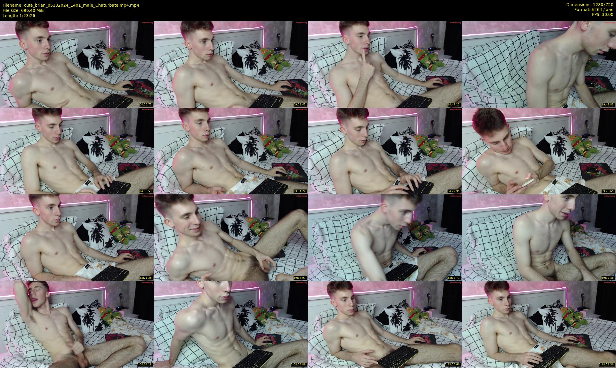 cute_brian — 84 minute Chaturbate male cam show recording, 720p, Oct 5, 2024