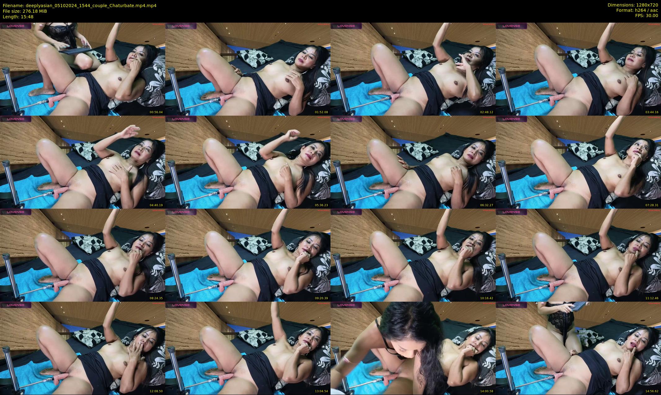 deeplyasian — 16 minute Chaturbate couple cam show recording, 720p, Oct 5, 2024