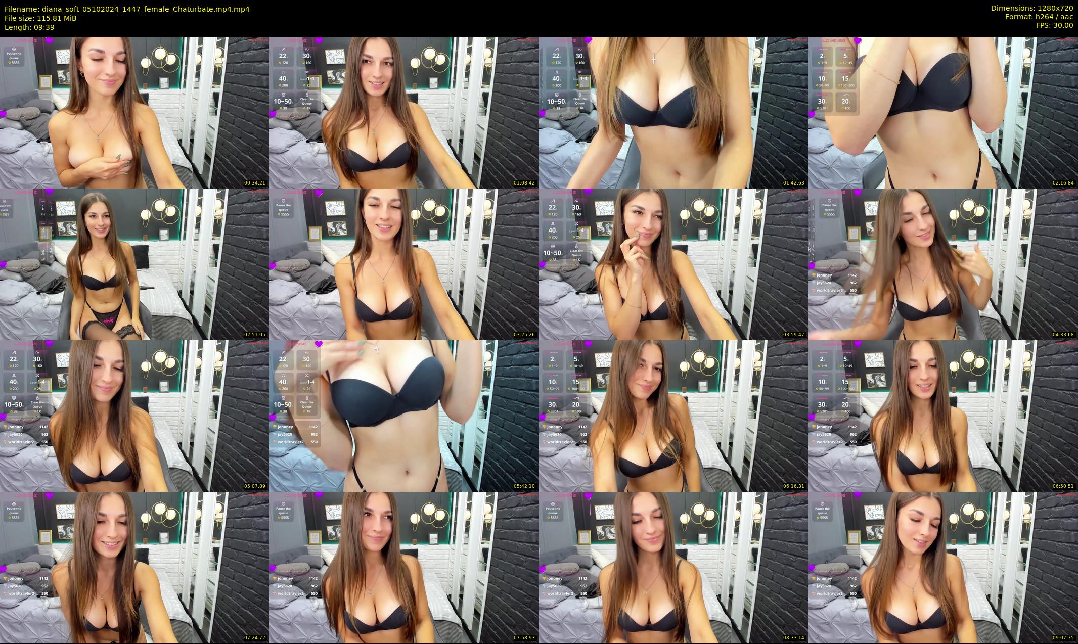 diana_soft — 10 minute Chaturbate female cam show recording, 720p, Oct 5, 2024