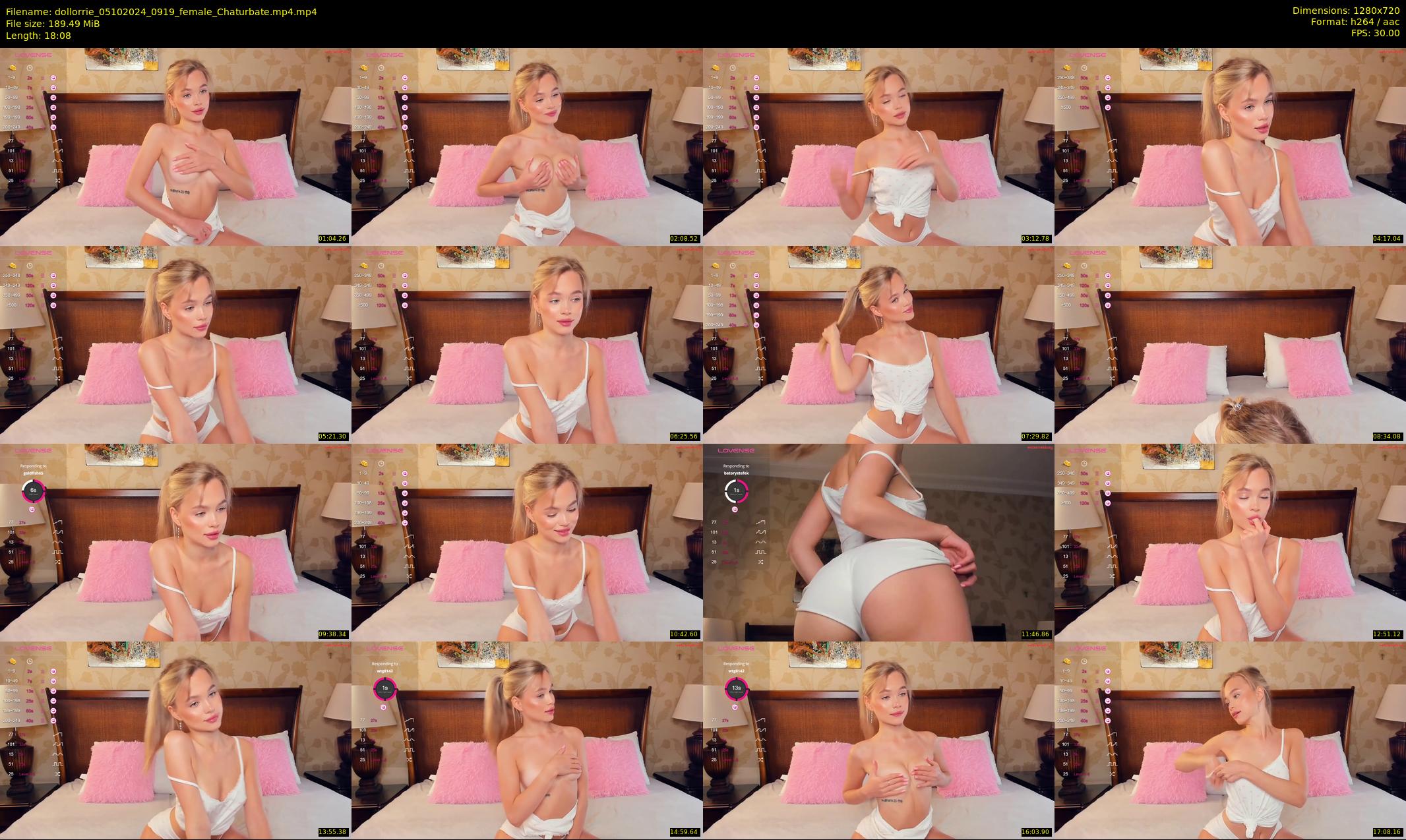 dollorrie — 19 minute Chaturbate couple cam show recording, 720p, Oct 5, 2024