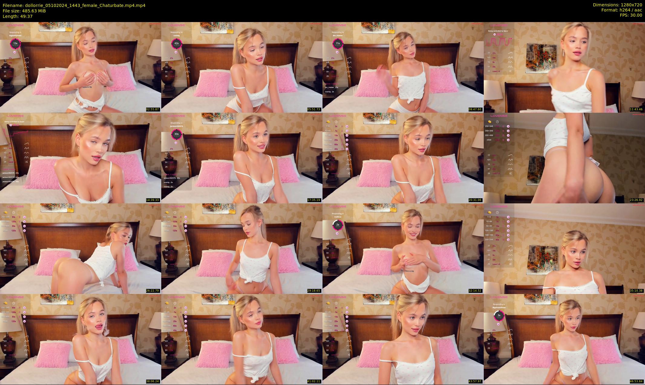 dollorrie — 50 minute Chaturbate couple cam show recording, 720p, Oct 5, 2024