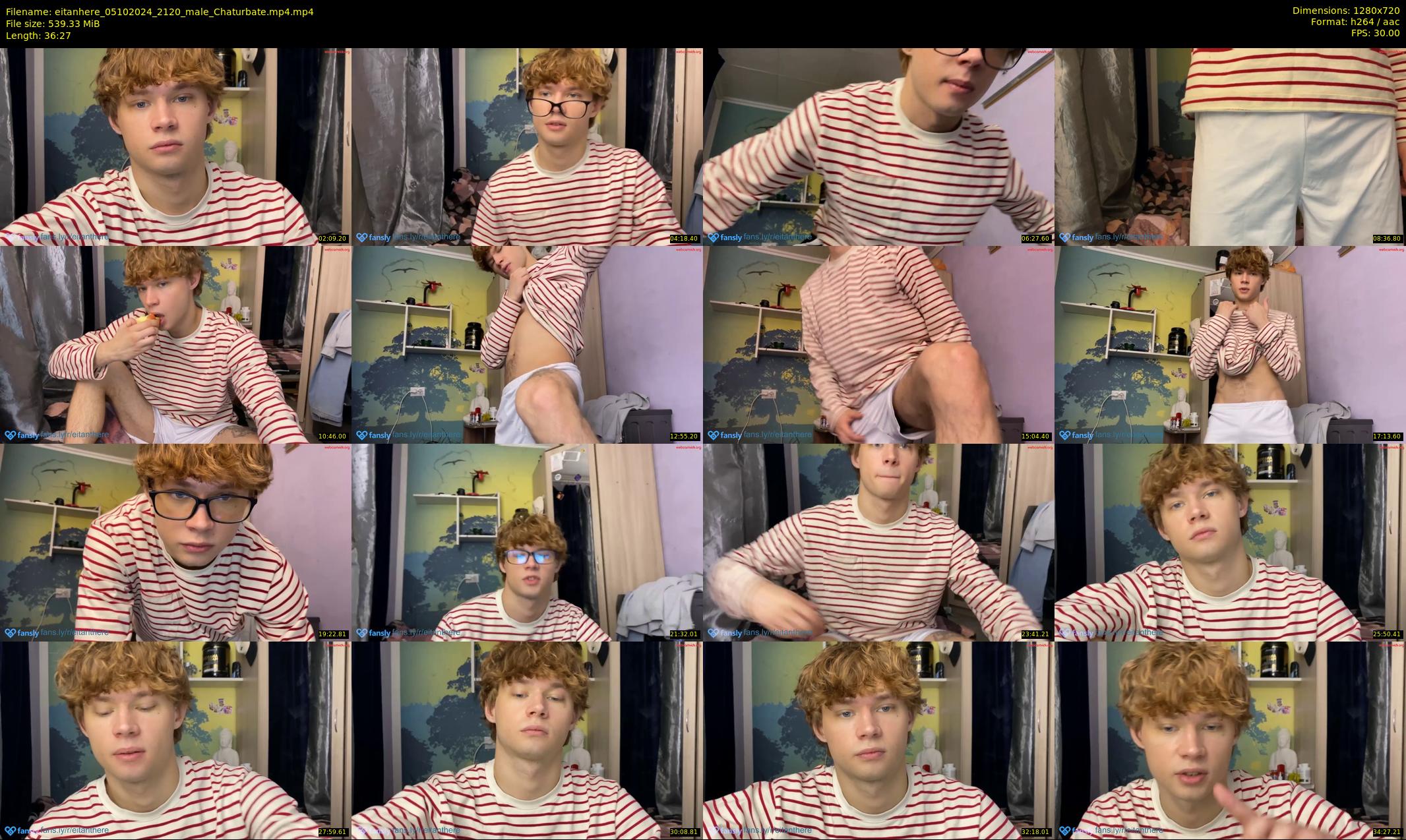 eitanhere — 37 minute Chaturbate male cam show recording, 720p, Oct 5, 2024