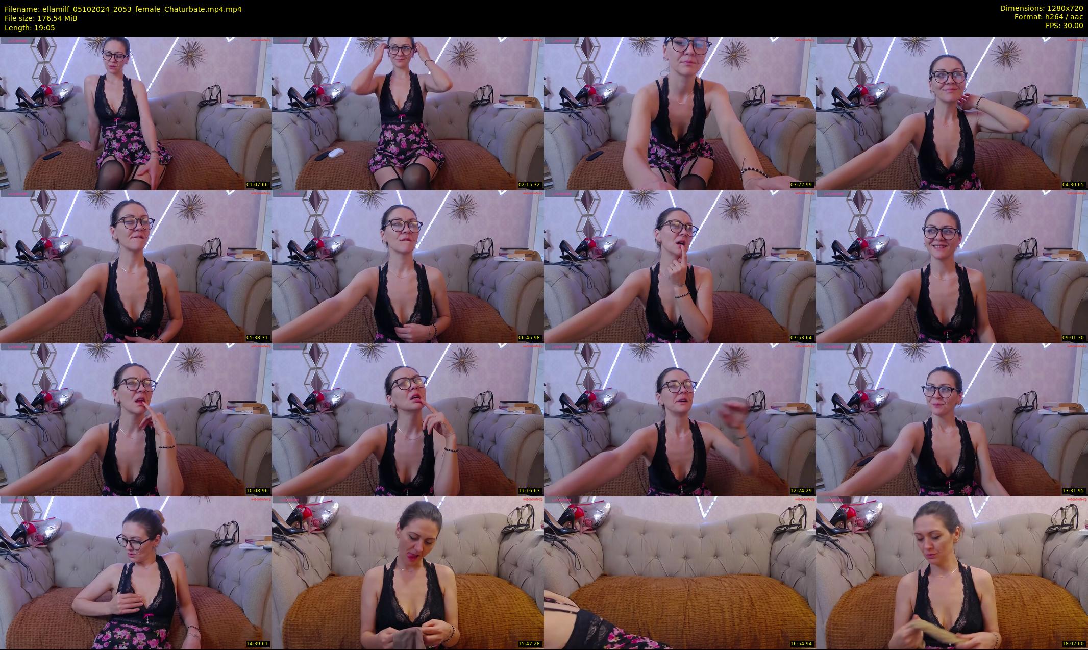 ellamilf — 20 minute Chaturbate female cam show recording, 720p, Oct 5, 2024