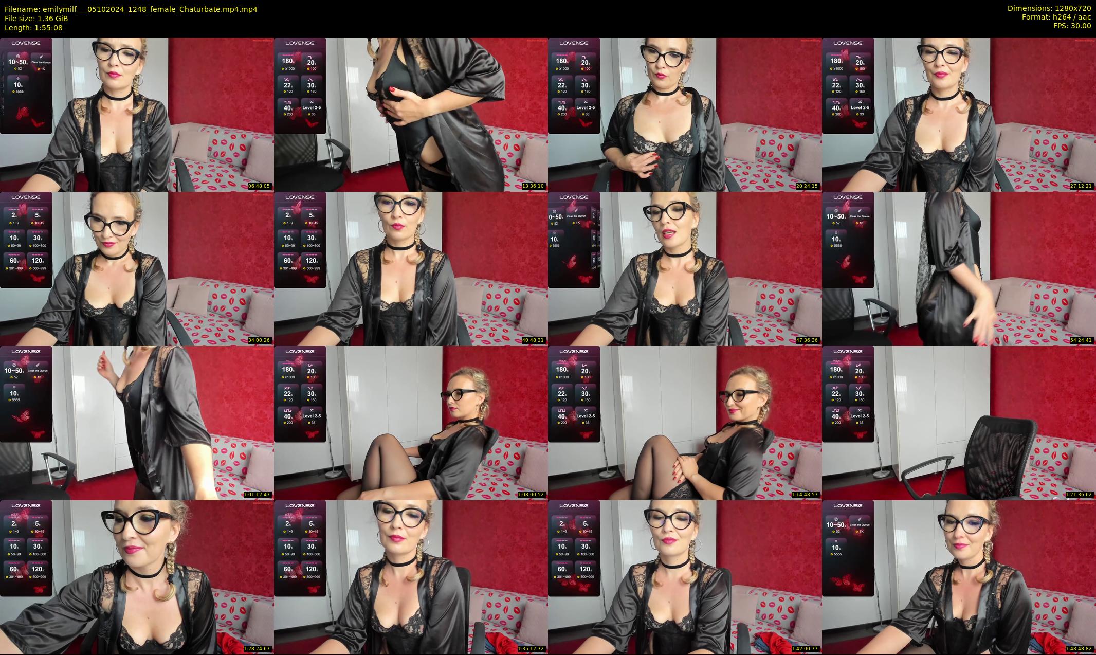 emilymilf__ — 116 minute Chaturbate female cam show recording, 720p, Oct 5, 2024