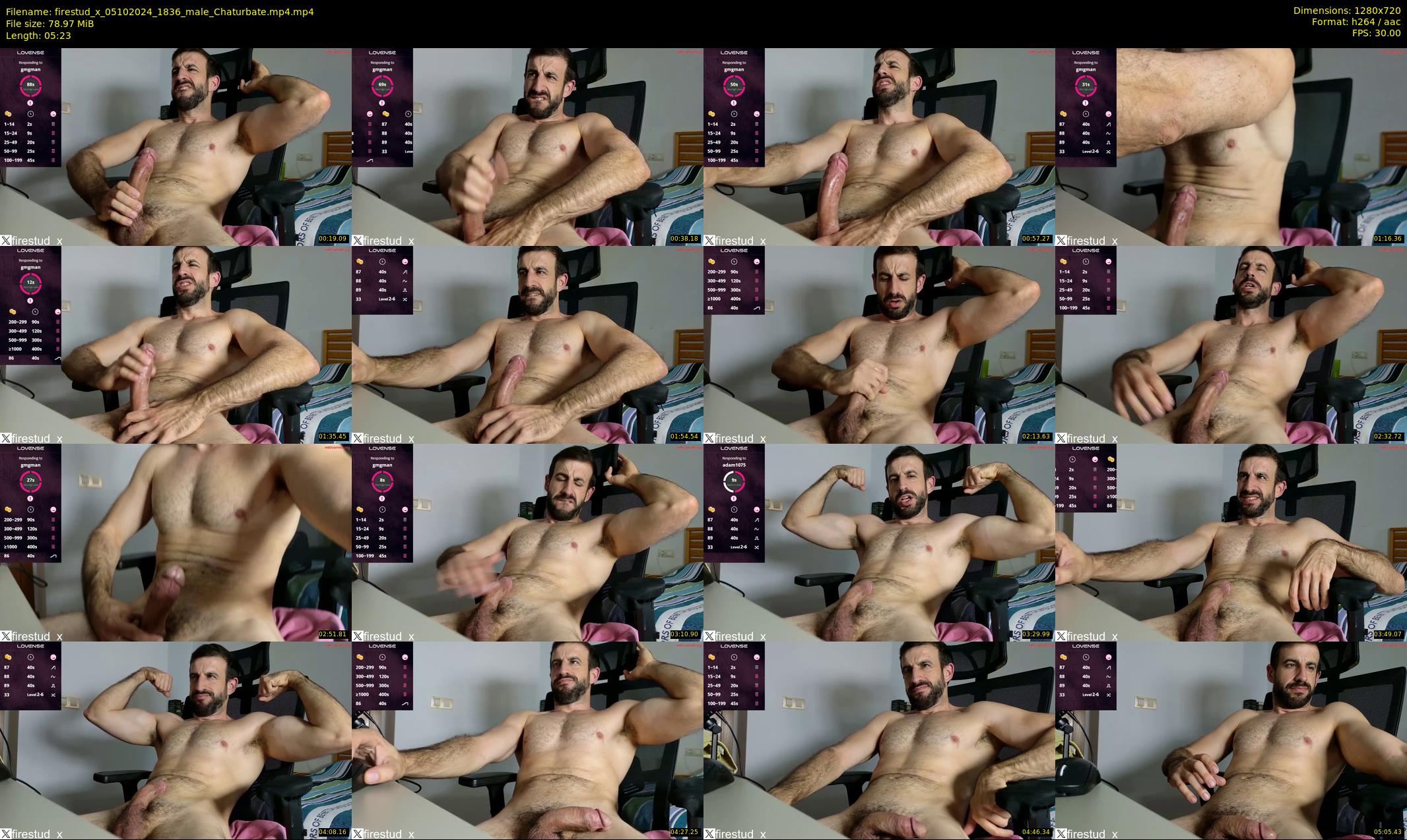 firestud_x — 6 minute Chaturbate male cam show recording, 720p, Oct 5, 2024