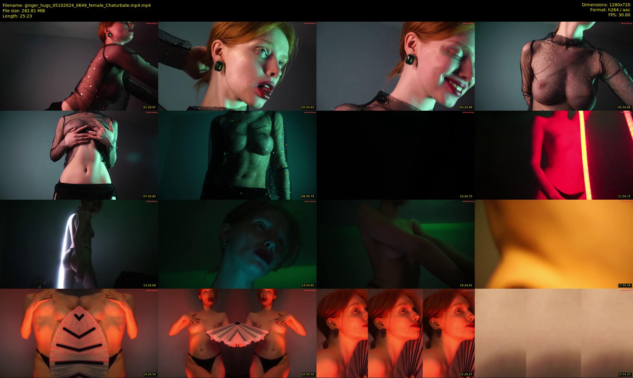 ginger_hugs — 26 minute Chaturbate female cam show recording, 720p, Oct 5, 2024