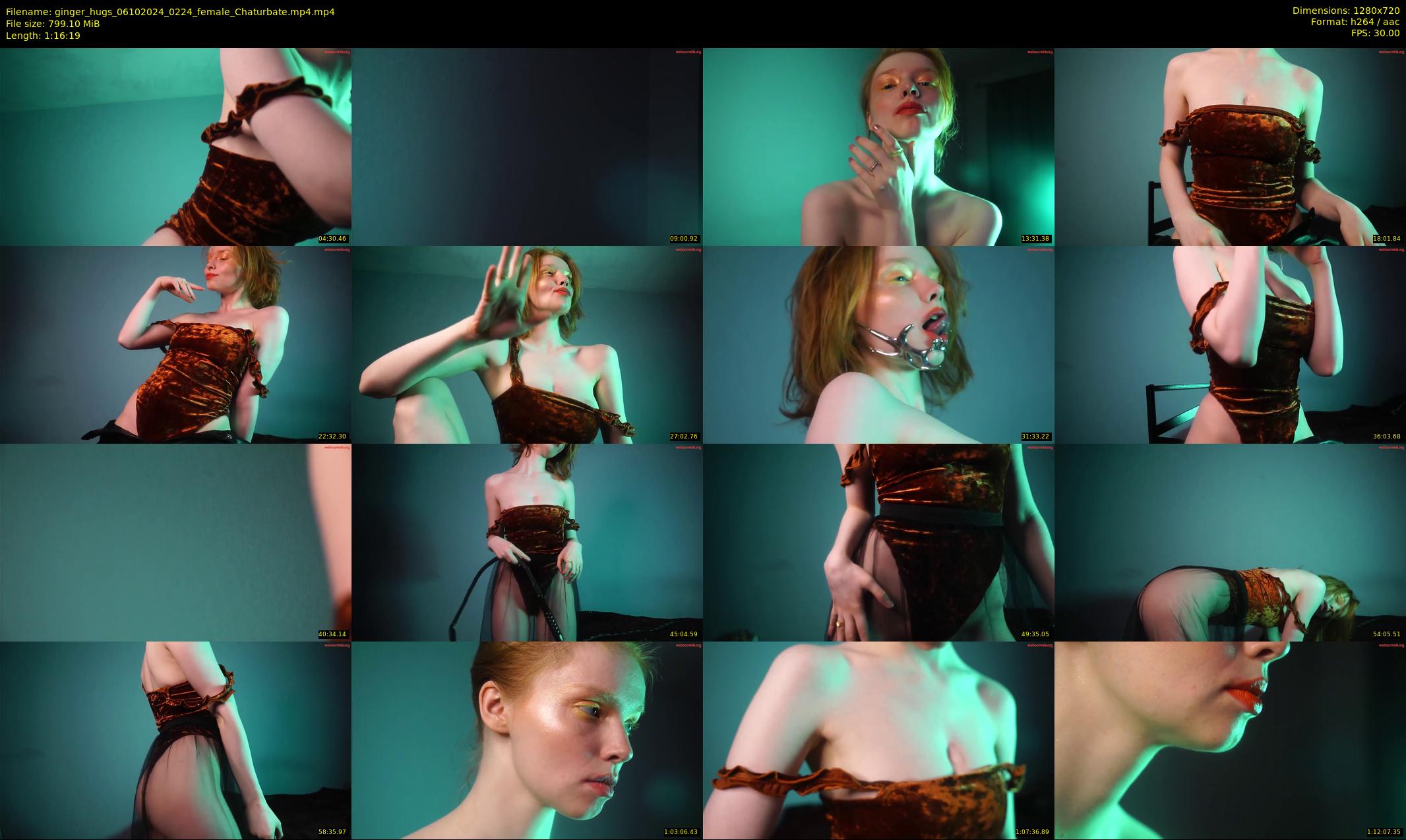 ginger_hugs — 77 minute Chaturbate female cam show recording, 720p, Oct 6, 2024