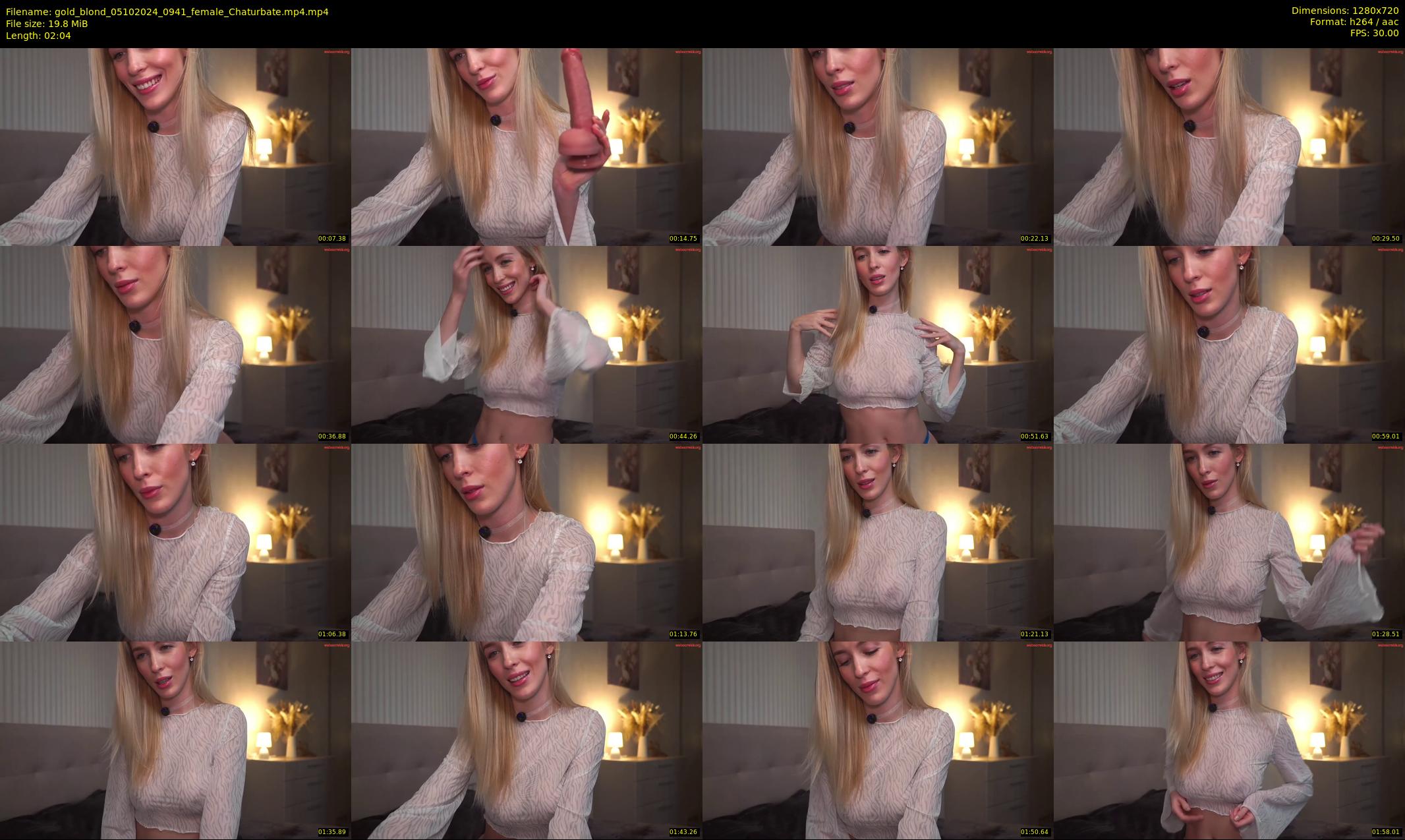 gold_blond — 3 minute Chaturbate female cam show recording, 720p, Oct 5, 2024