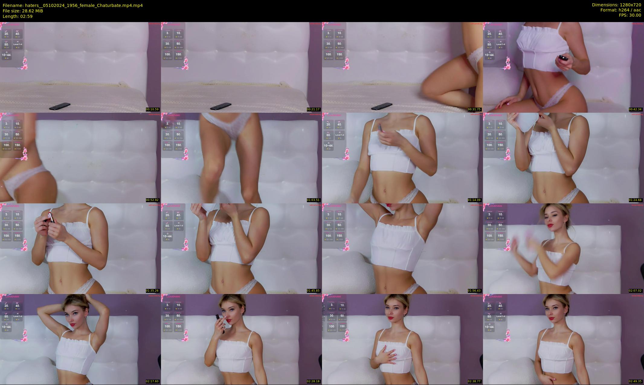 haters_ — 3 minute Chaturbate female cam show recording, 720p, Oct 5, 2024