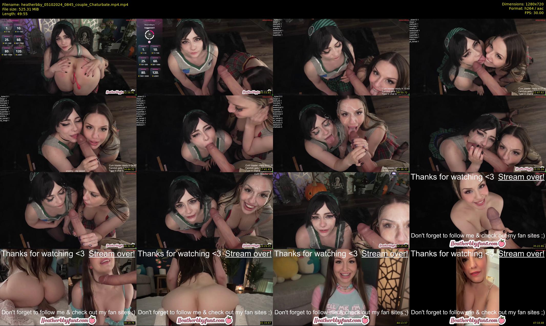 heatherbby — 50 minute Chaturbate female cam show recording, 720p, Oct 5, 2024