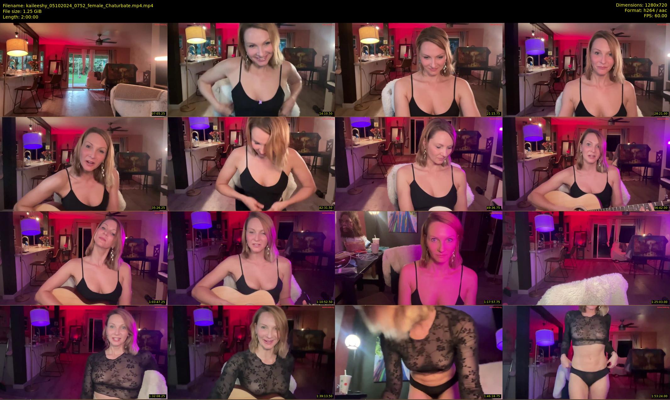 kaileeshy — 120 minute Chaturbate female cam show recording, 720p, Oct 5, 2024
