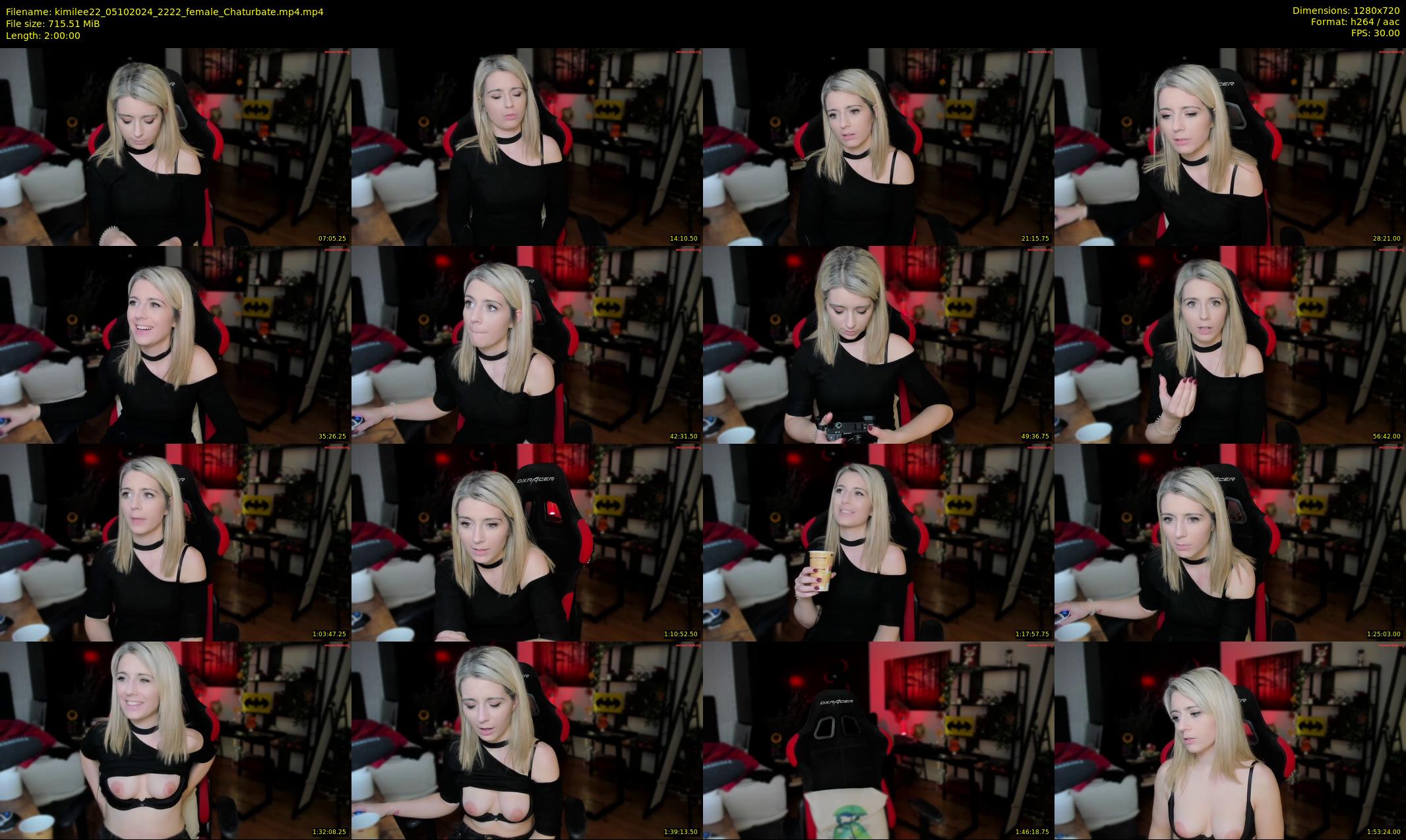 kimilee22 — 120 minute Chaturbate female cam show recording, 720p, Oct 5, 2024