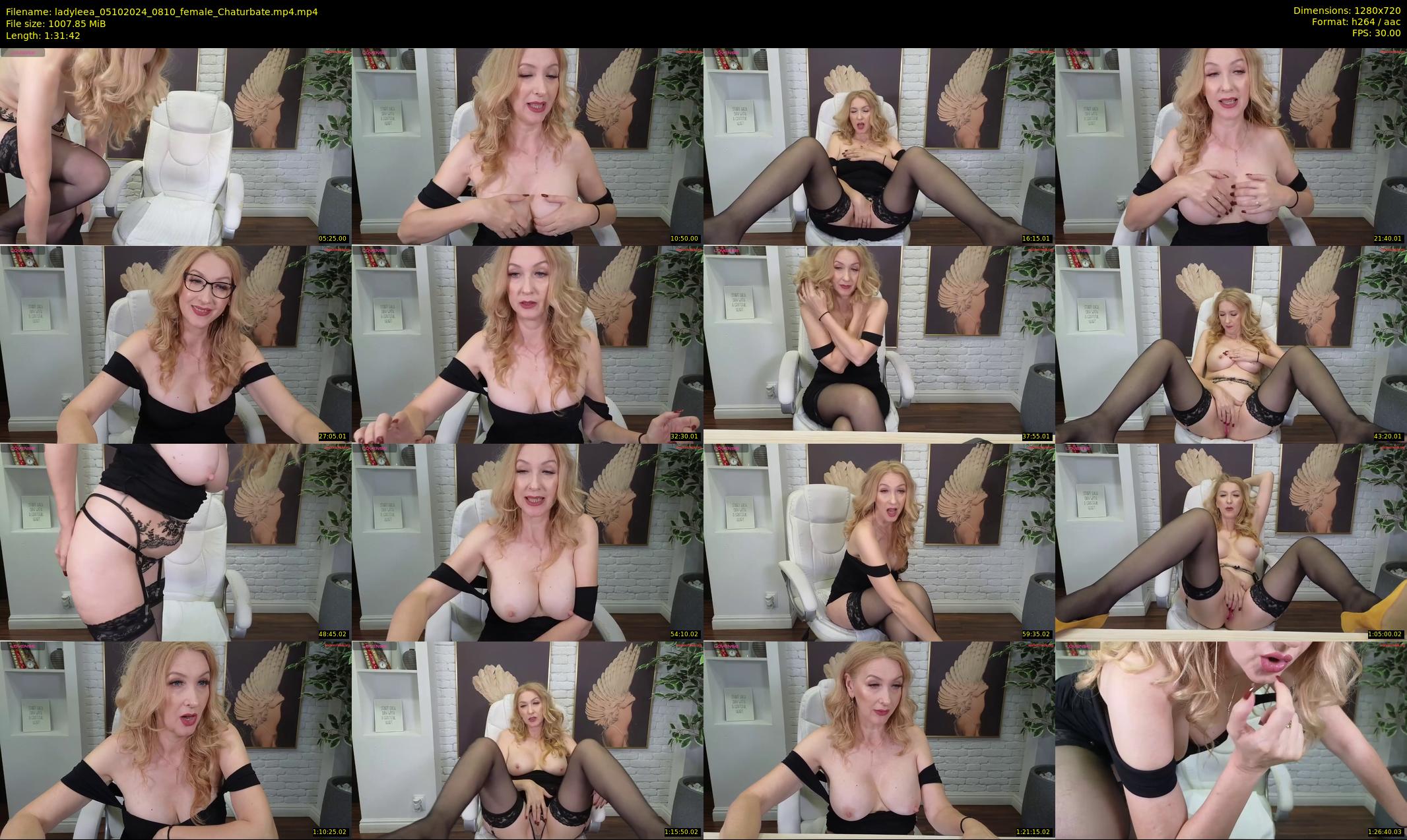 ladyleea — 92 minute Chaturbate female cam show recording, 720p, Oct 5, 2024