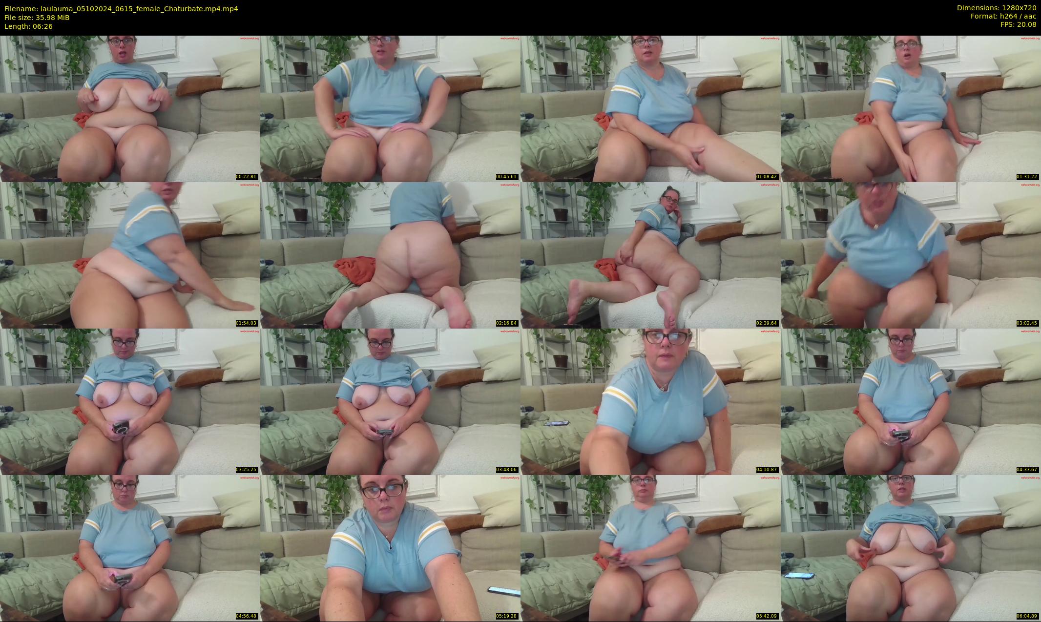 laulauma — 7 minute Chaturbate female cam show recording, 720p, Oct 5, 2024