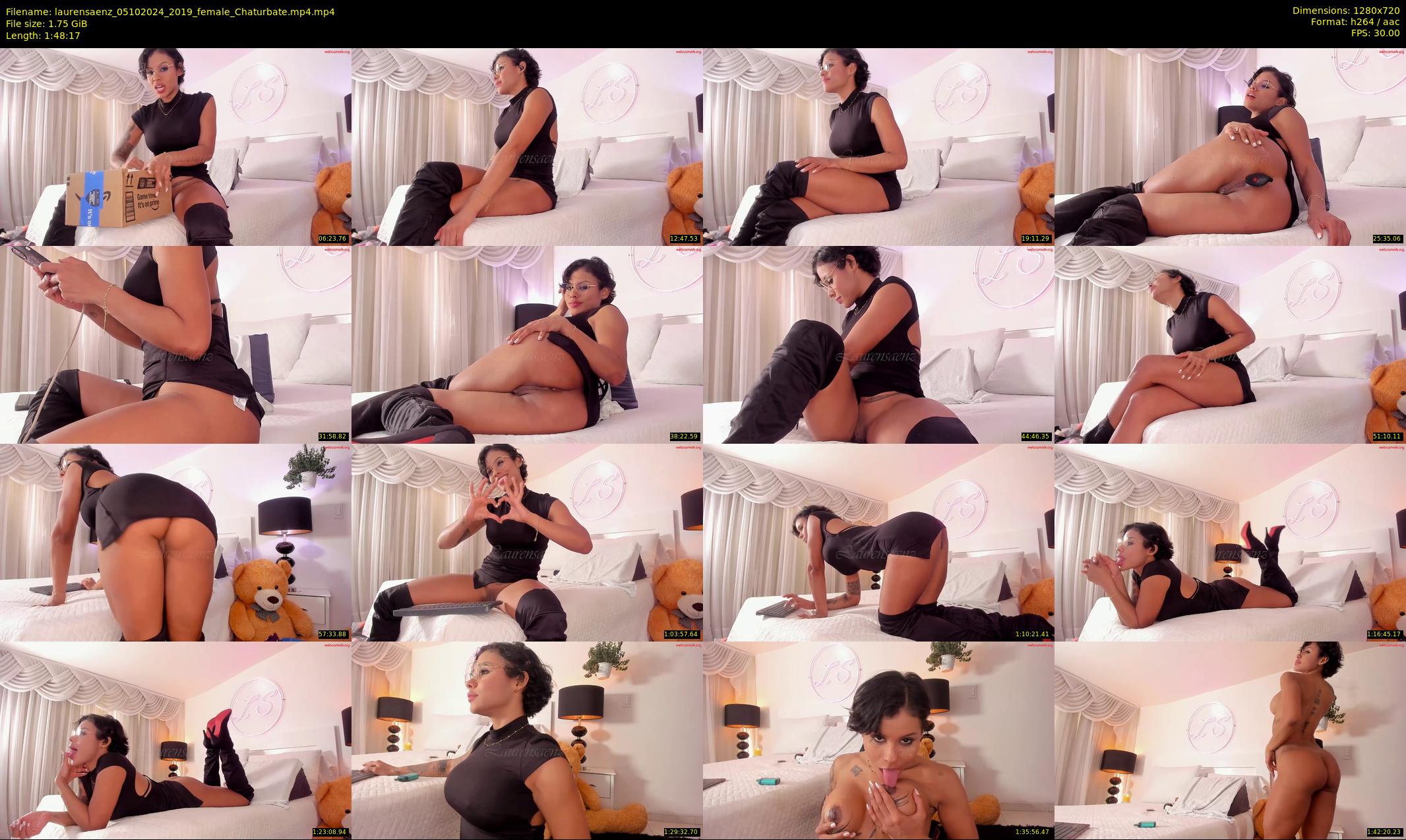 laurensaenz — 109 minute Chaturbate female cam show recording, 720p, Oct 5, 2024