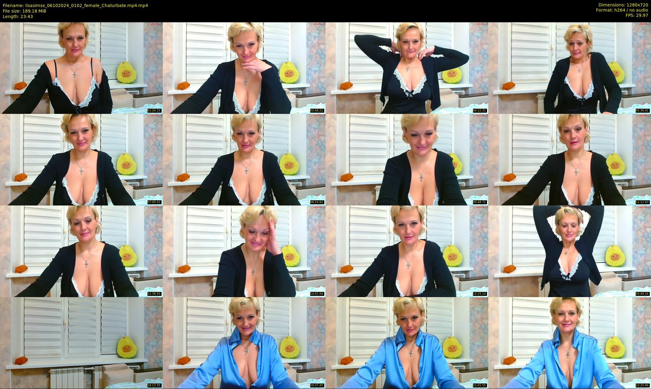 lisasimsx — 24 minute Chaturbate female cam show recording, 720p, Oct 6, 2024