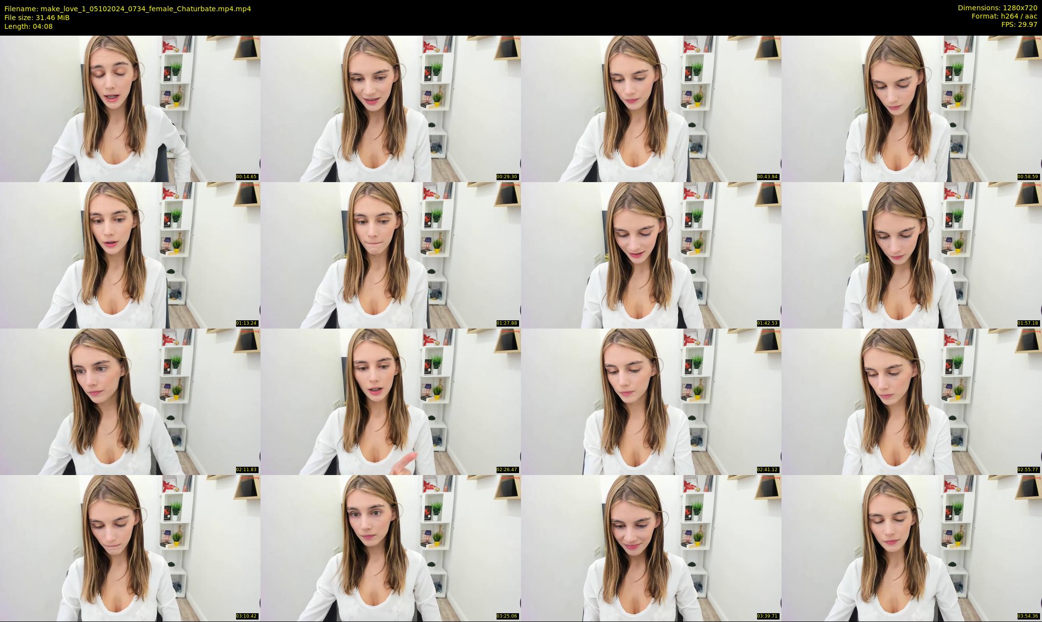 make_love_1 — 5 minute Chaturbate female cam show recording, 720p, Oct 5, 2024