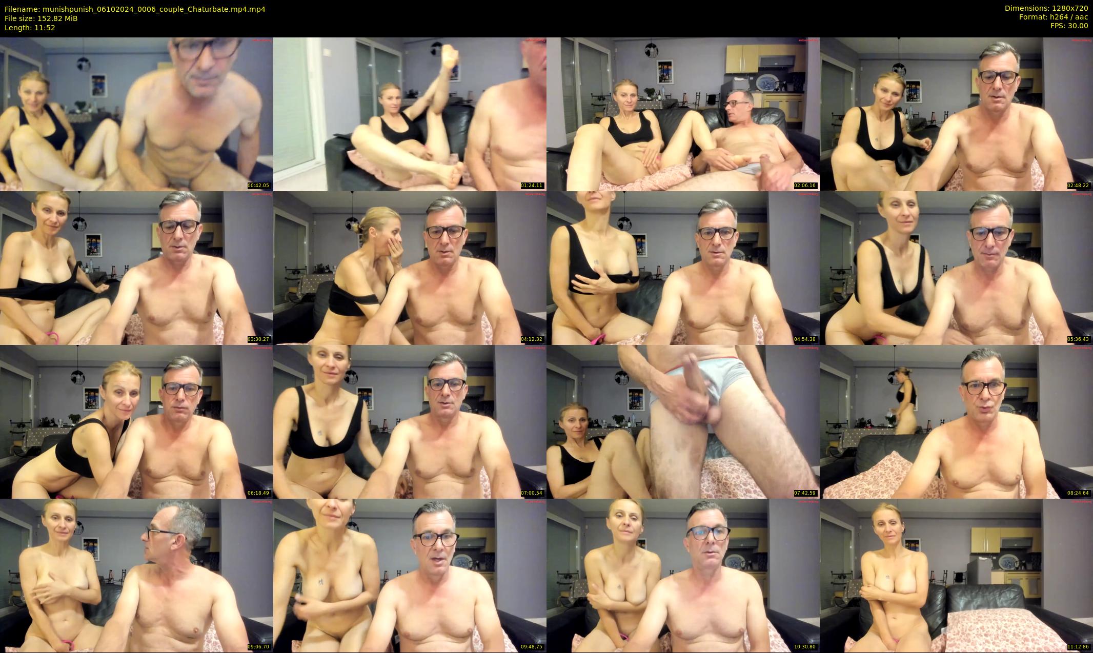 munishpunish — 12 minute Chaturbate couple cam show recording, 720p, Oct 6, 2024