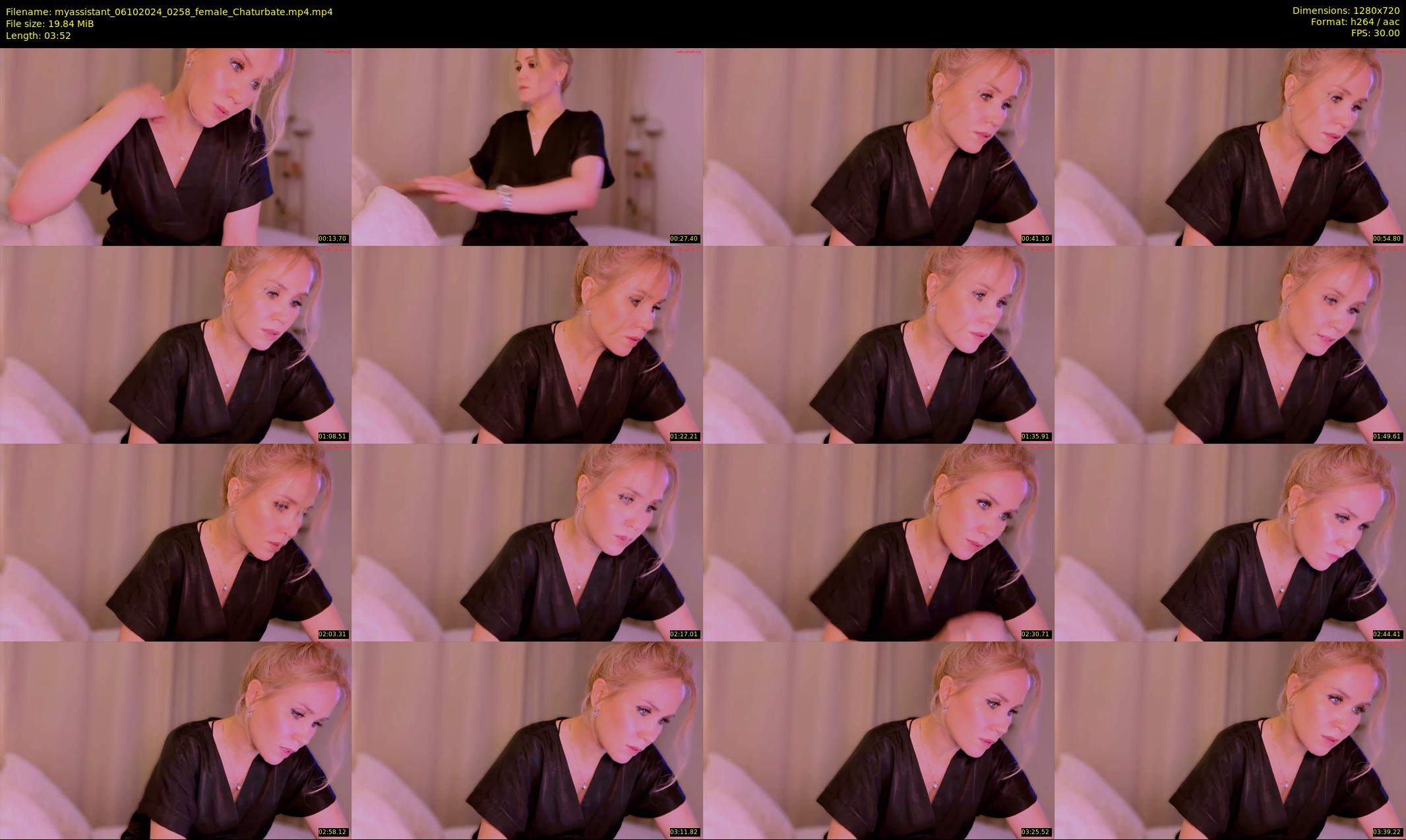 myassistant — 4 minute Chaturbate female cam show recording, 720p, Oct 6, 2024