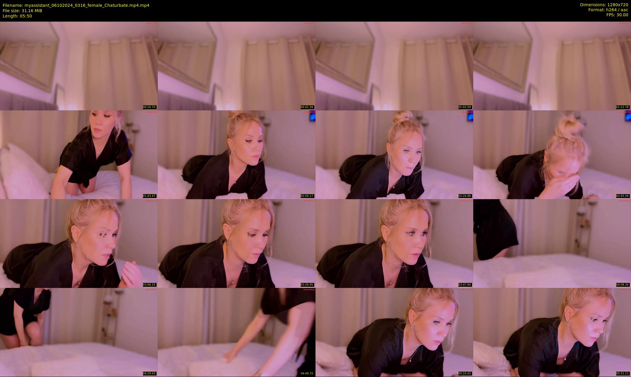myassistant — 6 minute Chaturbate female cam show recording, 720p, Oct 6, 2024