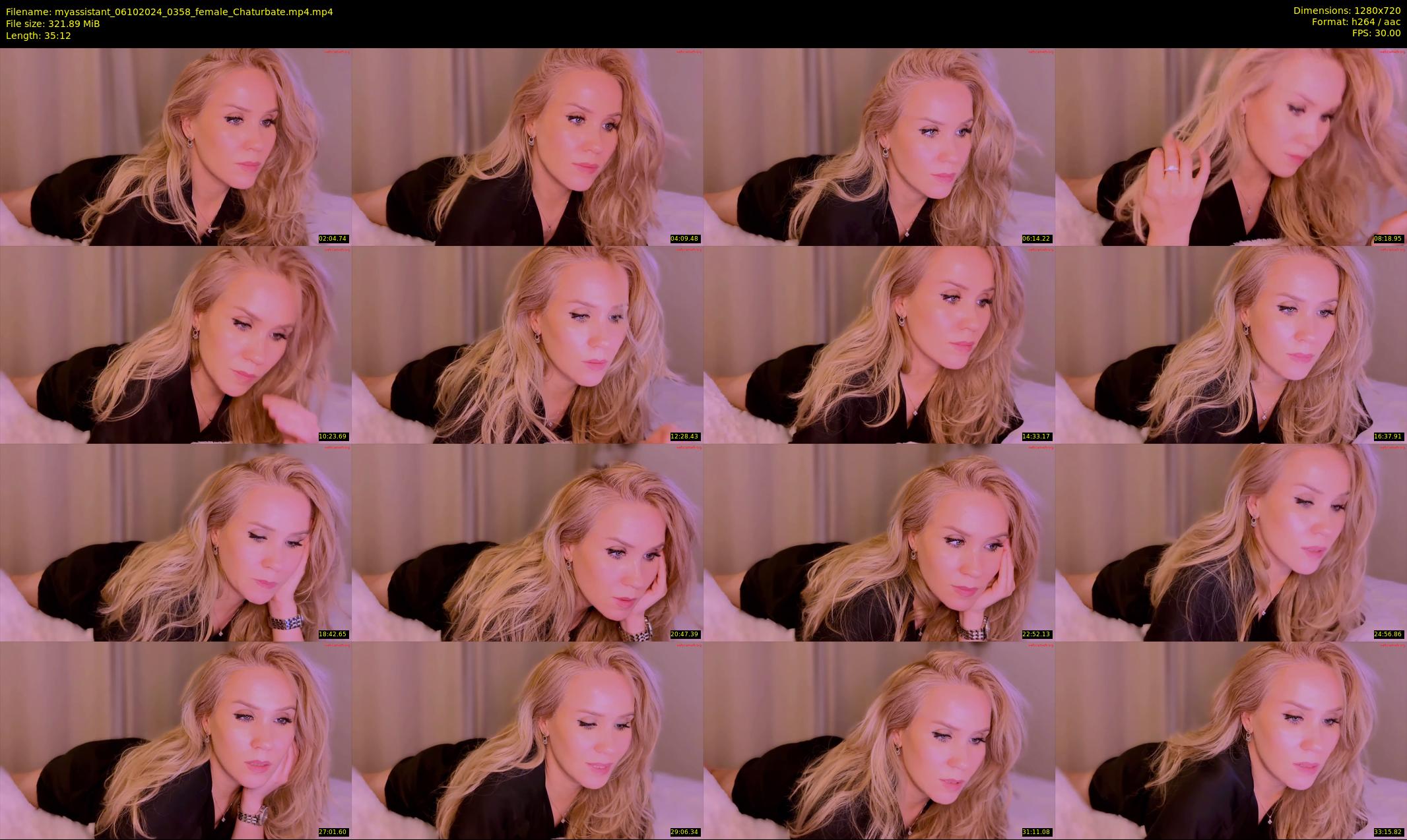 myassistant — 36 minute Chaturbate female cam show recording, 720p, Oct 6, 2024