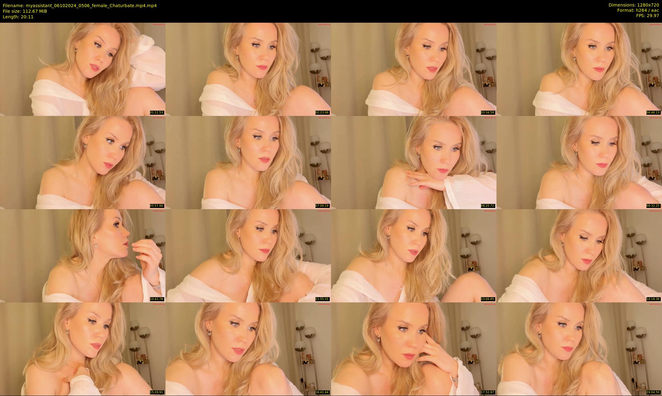 myassistant — 21 minute Chaturbate female cam show recording, 720p, Oct 6, 2024