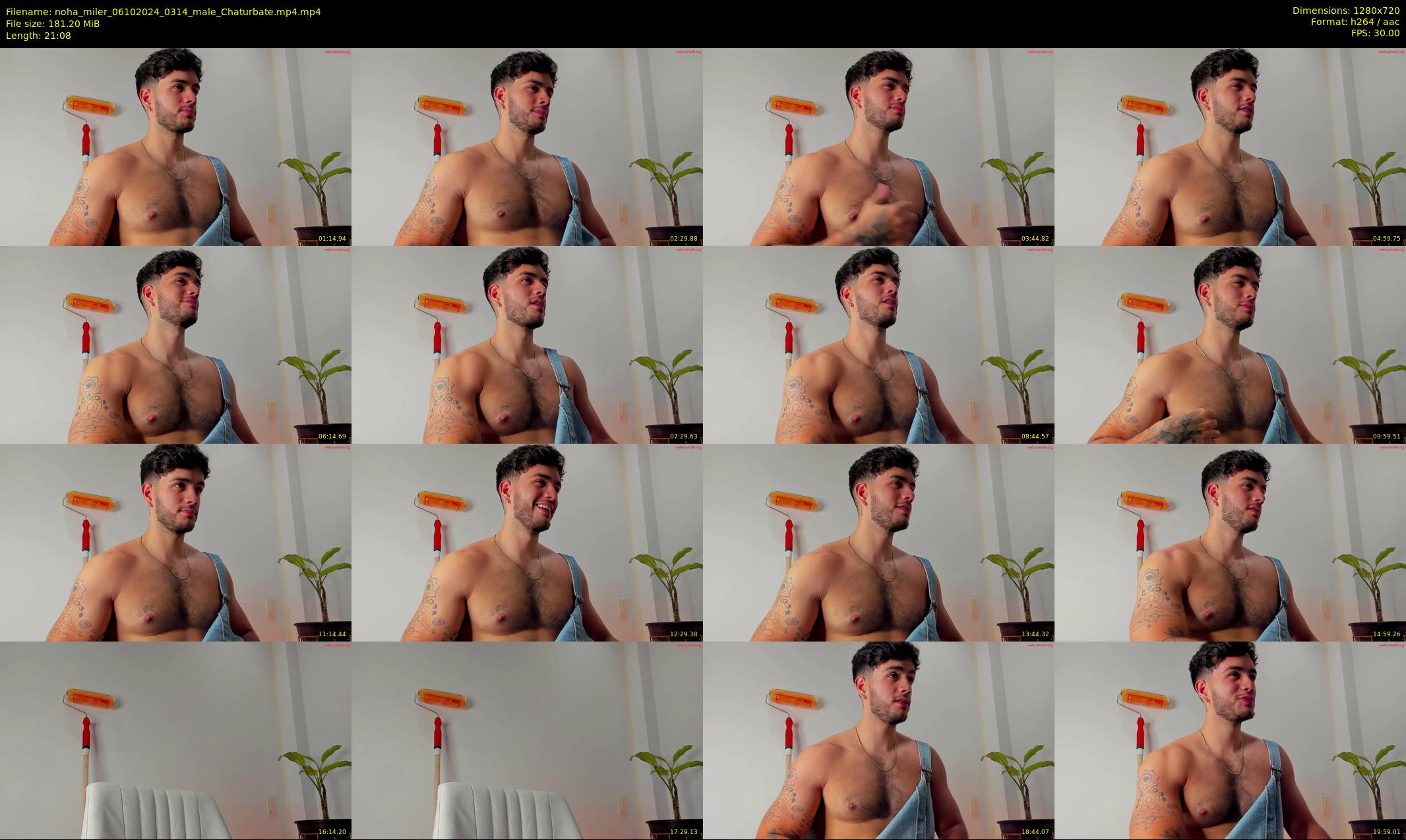 noha_miler — 22 minute Chaturbate male cam show recording, 720p, Oct 6, 2024