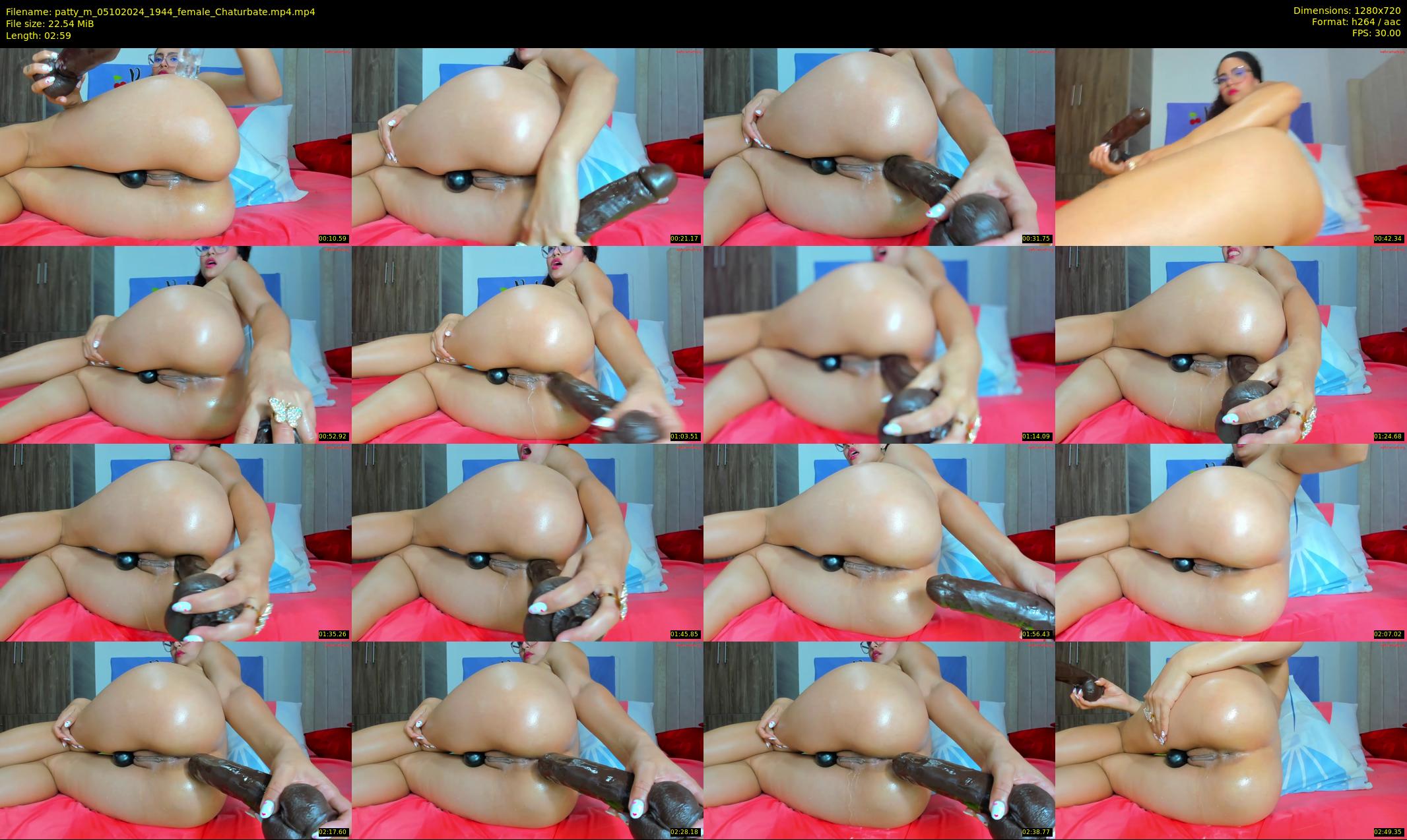 patty_m — 3 minute Chaturbate female cam show recording, 720p, Oct 5, 2024