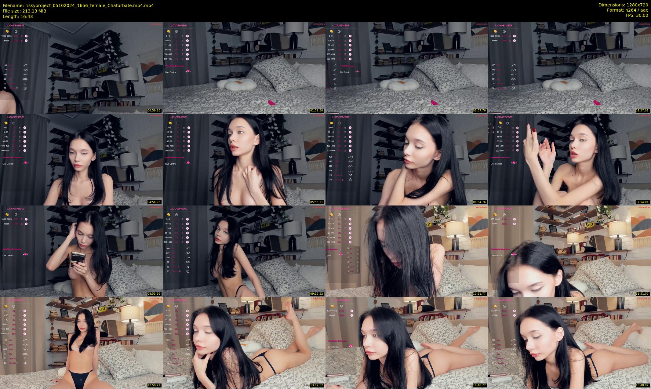 riskyproject — 17 minute Chaturbate couple cam show recording, 720p, Oct 5, 2024