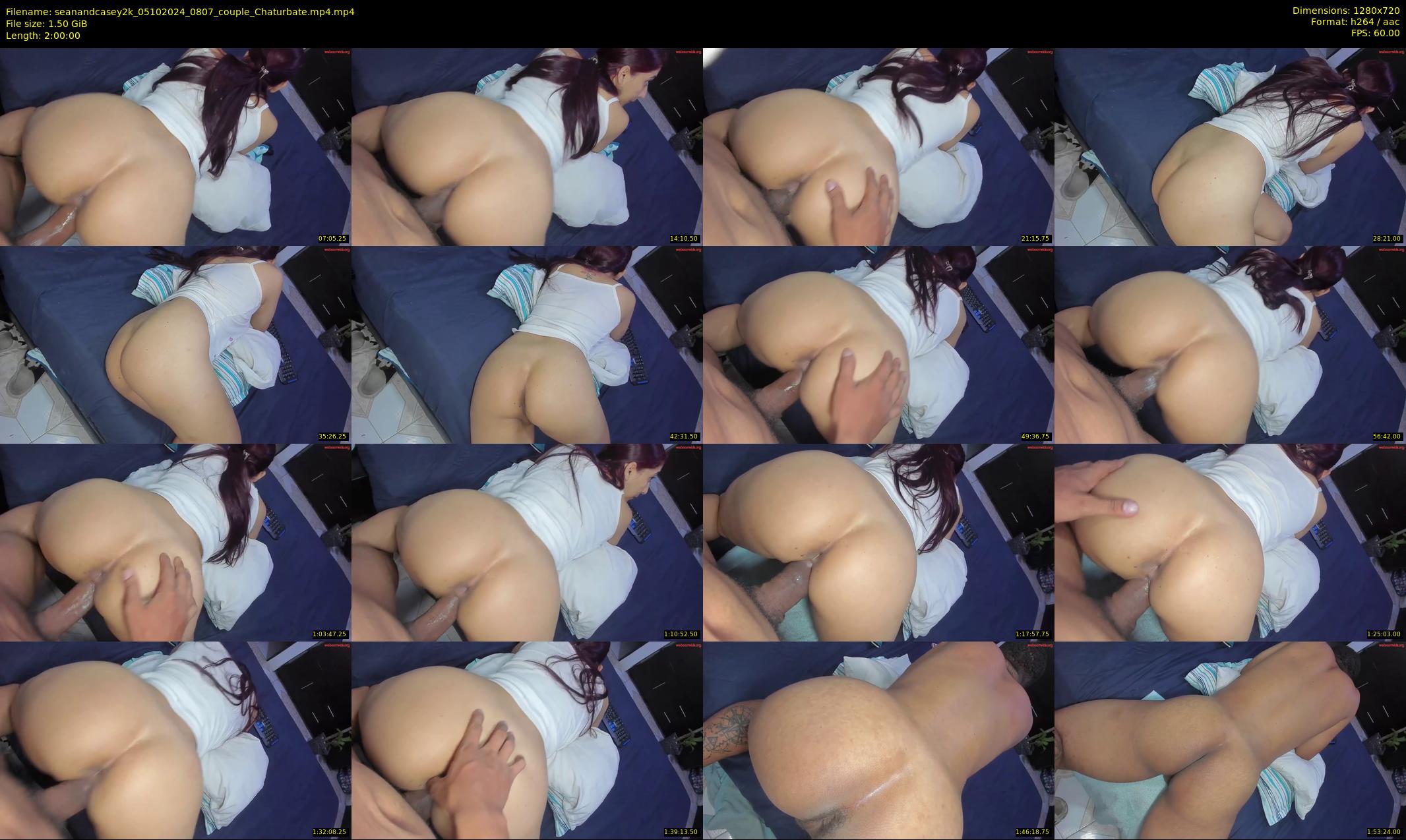 seanandcasey2k — 120 minute Chaturbate couple cam show recording, 720p, Oct 5, 2024