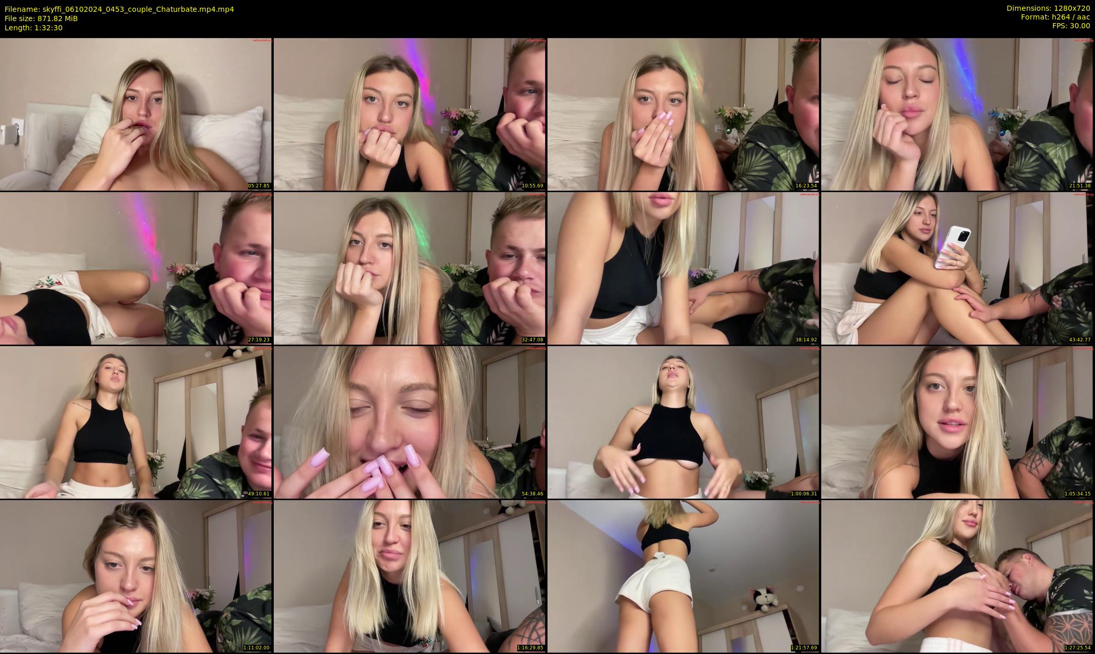skyffi — 93 minute Chaturbate couple cam show recording, 720p, Oct 6, 2024