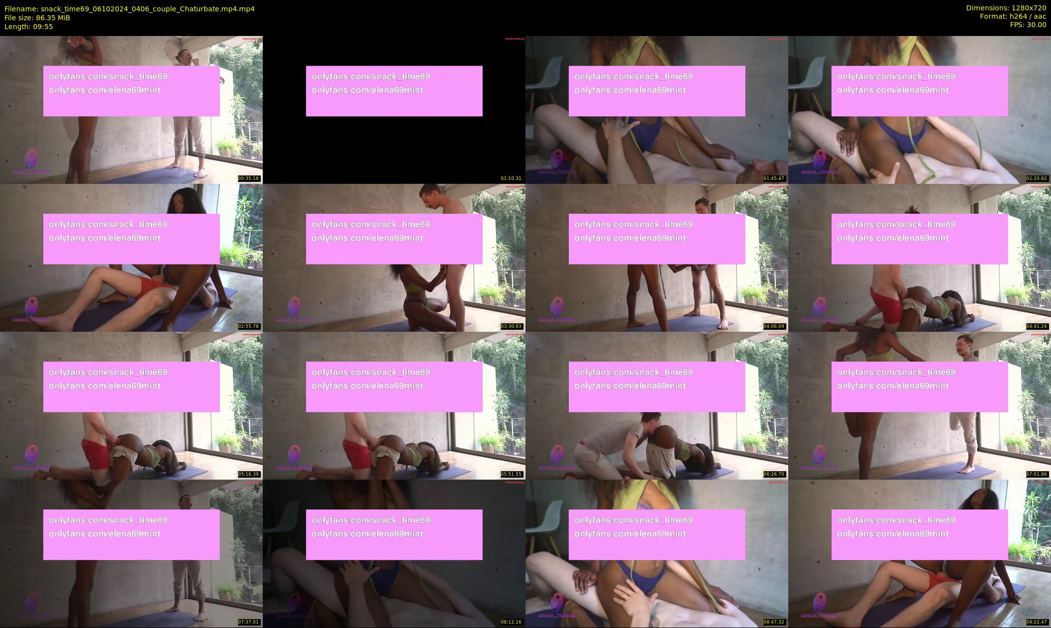 snack_time69 — 10 minute Chaturbate couple cam show recording, 720p, Oct 6, 2024