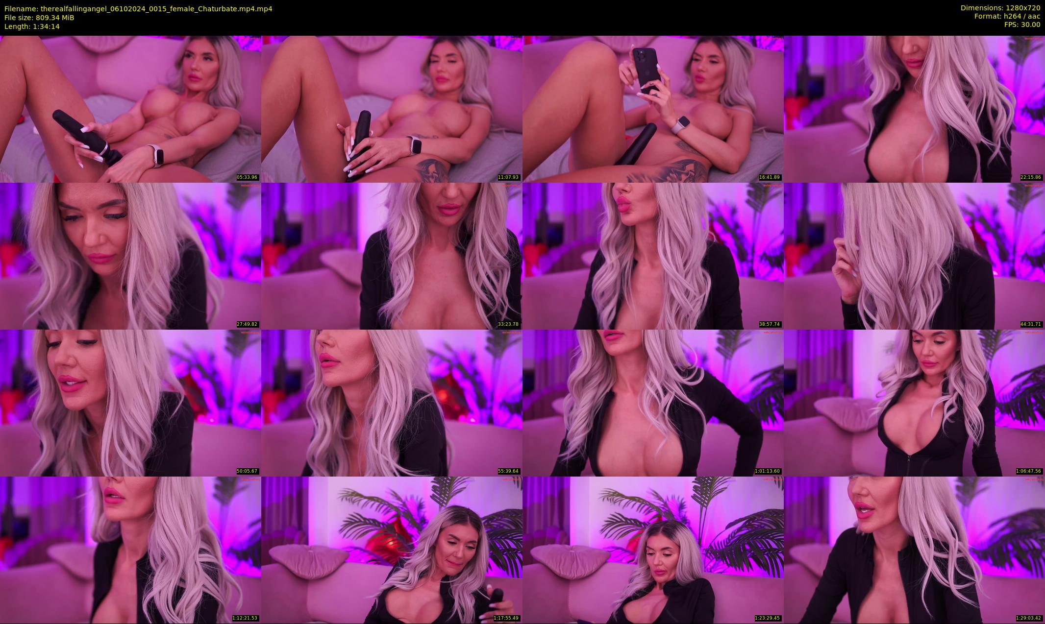 therealfallingangel — 95 minute Chaturbate female cam show recording, 720p, Oct 6, 2024