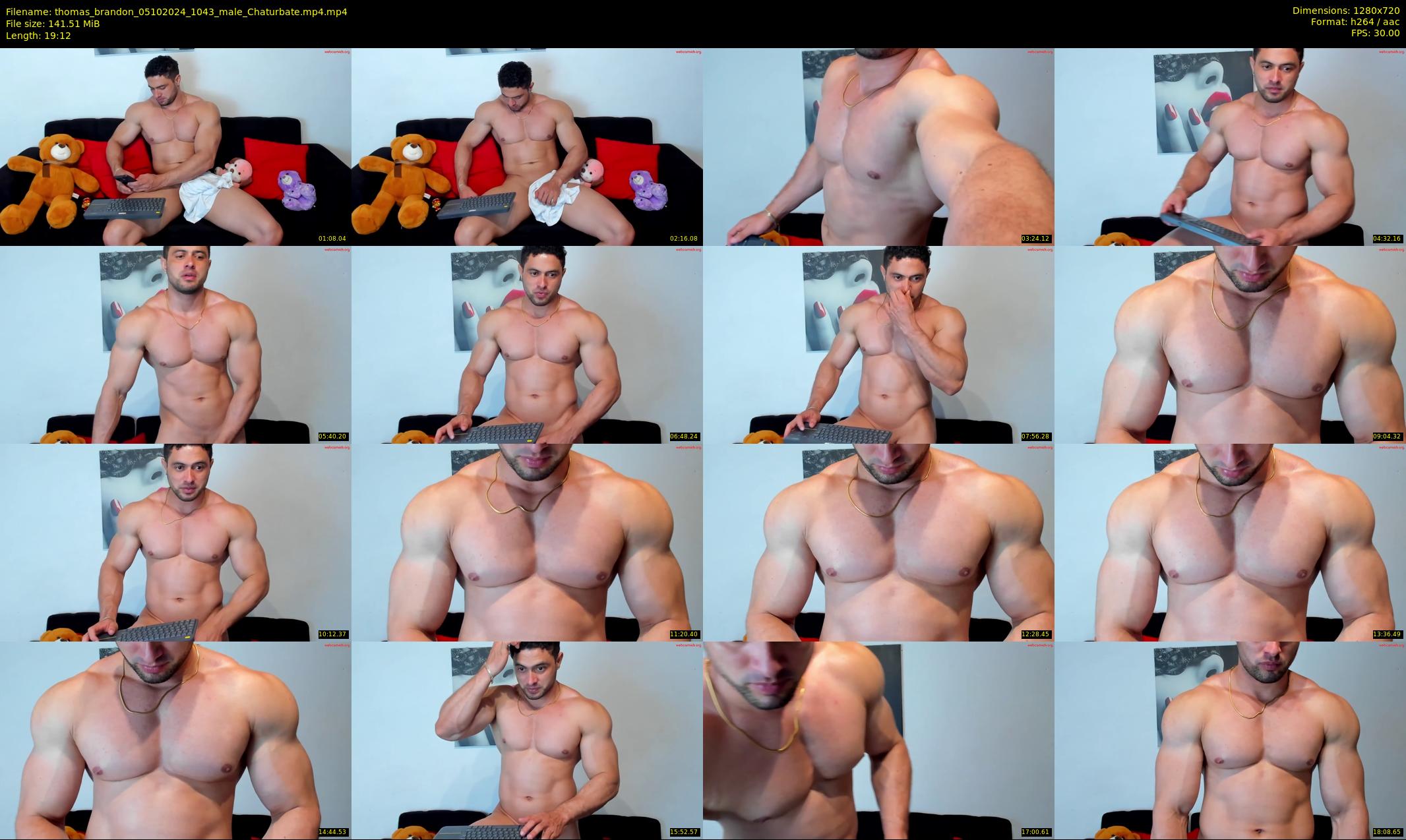 thomas_brandon — 20 minute Chaturbate male cam show recording, 720p, Oct 5, 2024