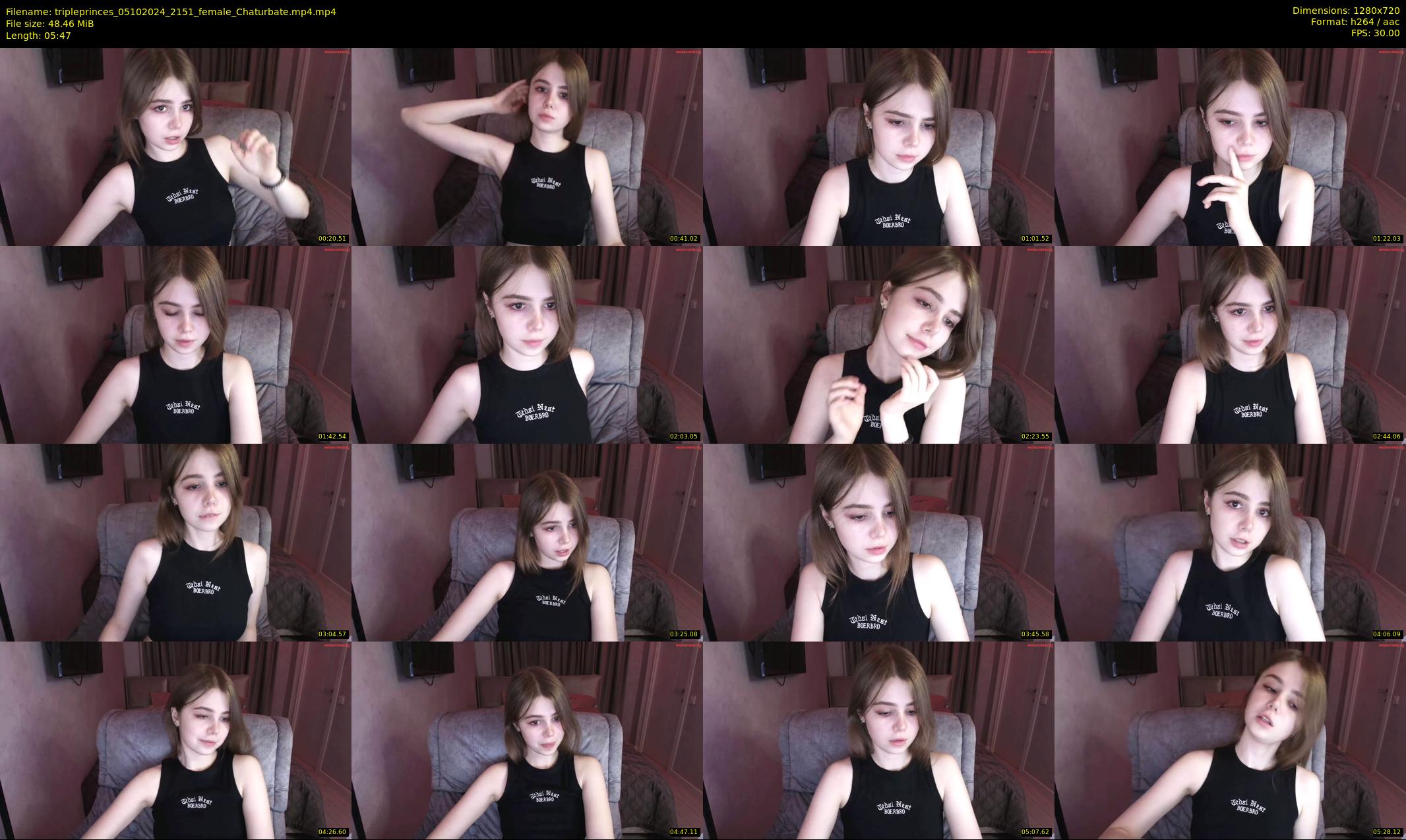 tripleprinces — 6 minute Chaturbate female cam show recording, 720p, Oct 5, 2024
