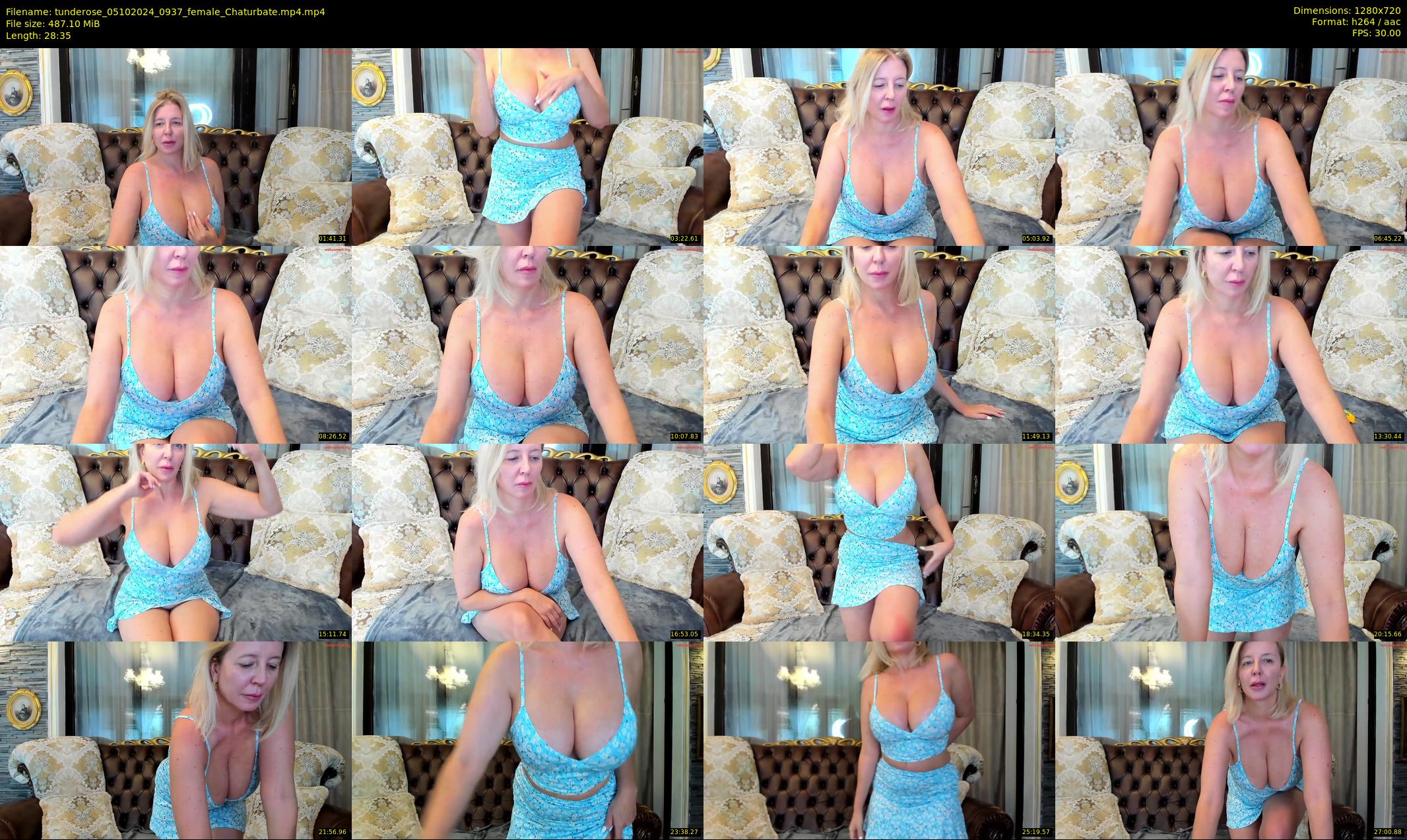 tunderose — 29 minute Chaturbate female cam show recording, 720p, Oct 5, 2024