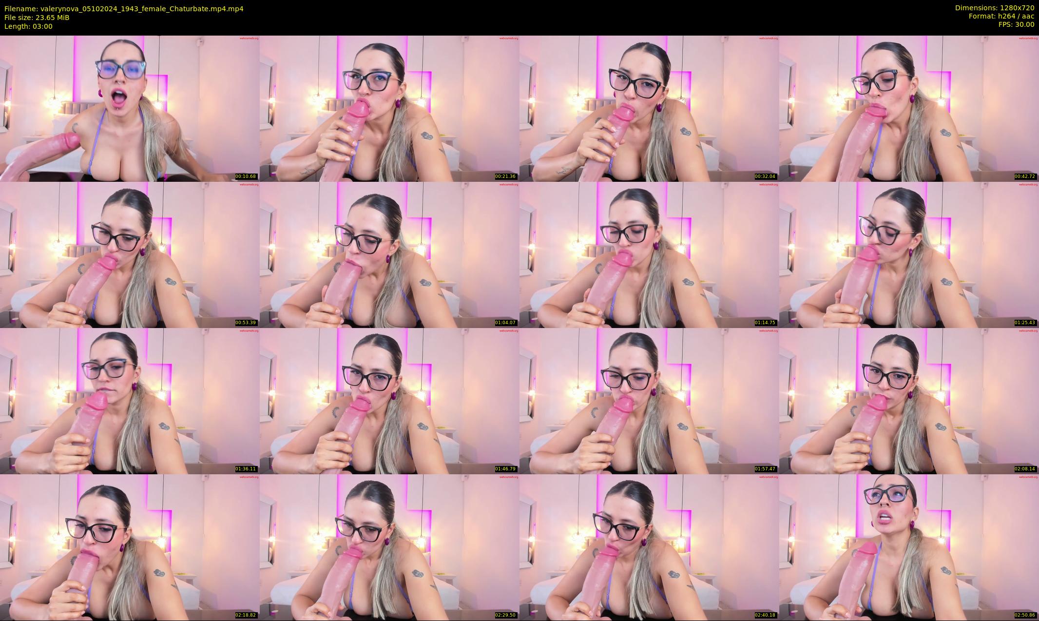 valerynova — 3 minute Chaturbate female cam show recording, 720p, Oct 5, 2024
