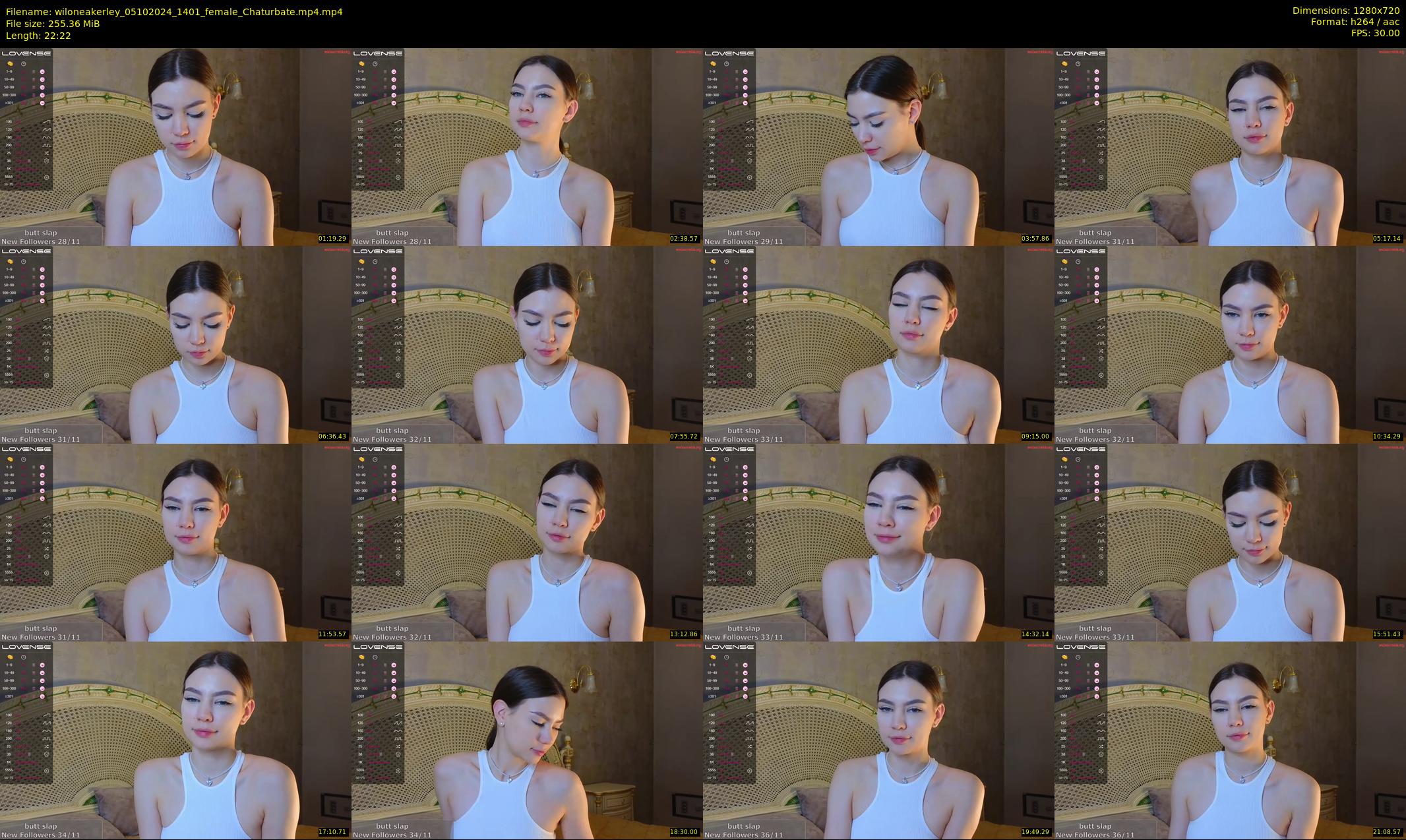 wiloneakerley — 23 minute Chaturbate female cam show recording, 720p, Oct 5, 2024