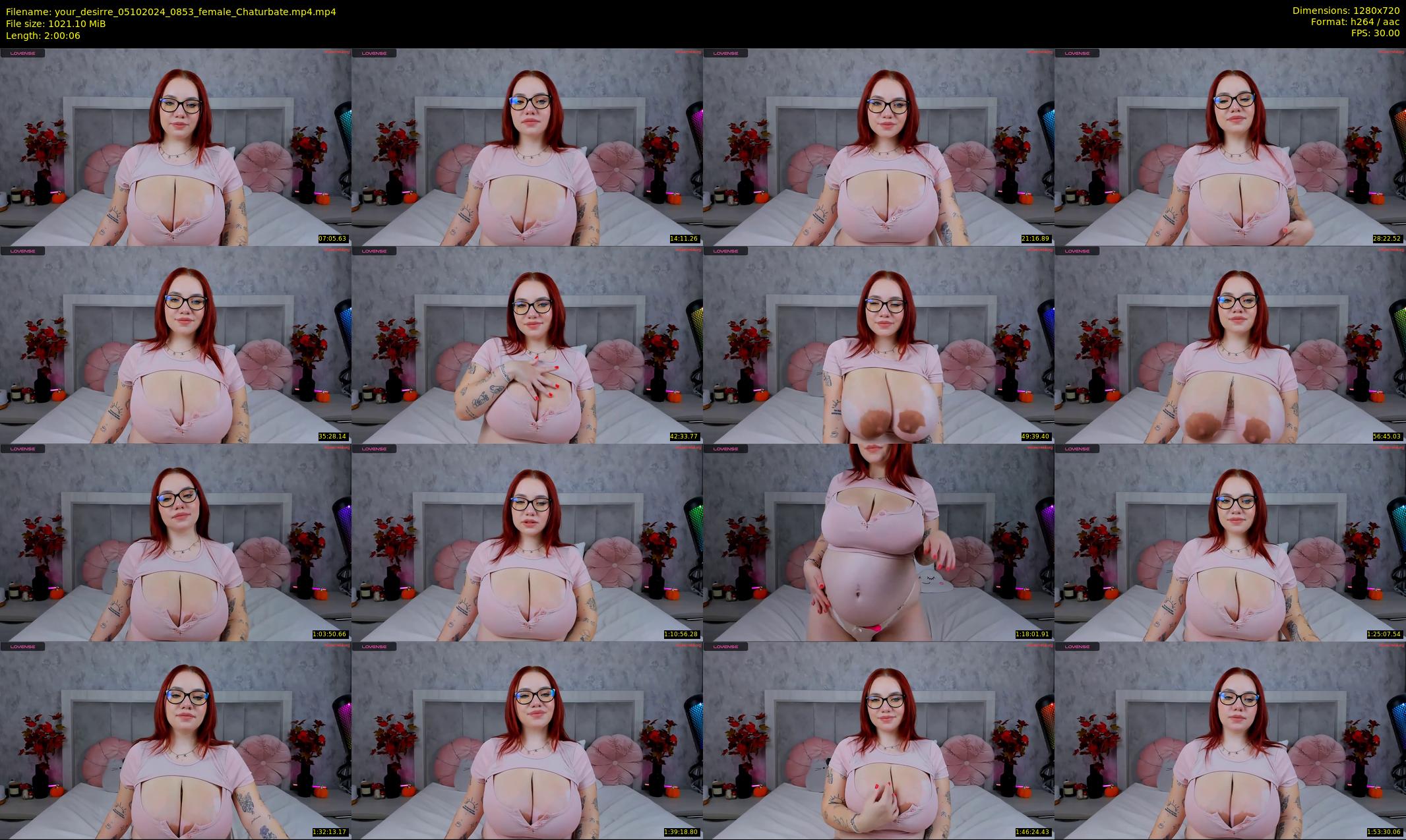 your_desirre — 121 minute Chaturbate female cam show recording, 720p, Oct 5, 2024