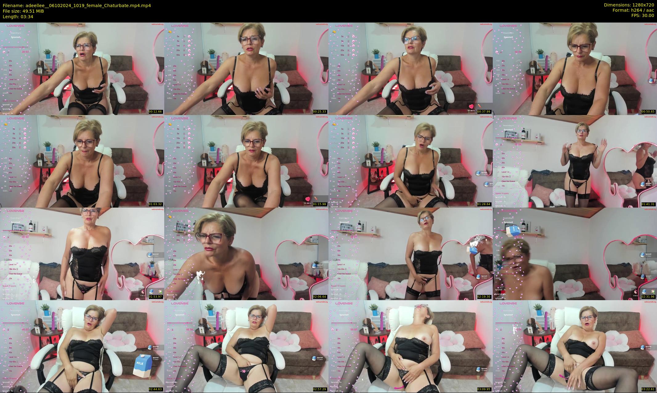 adeellee_ — 4 minute Chaturbate female cam show recording, 720p, Oct 6, 2024