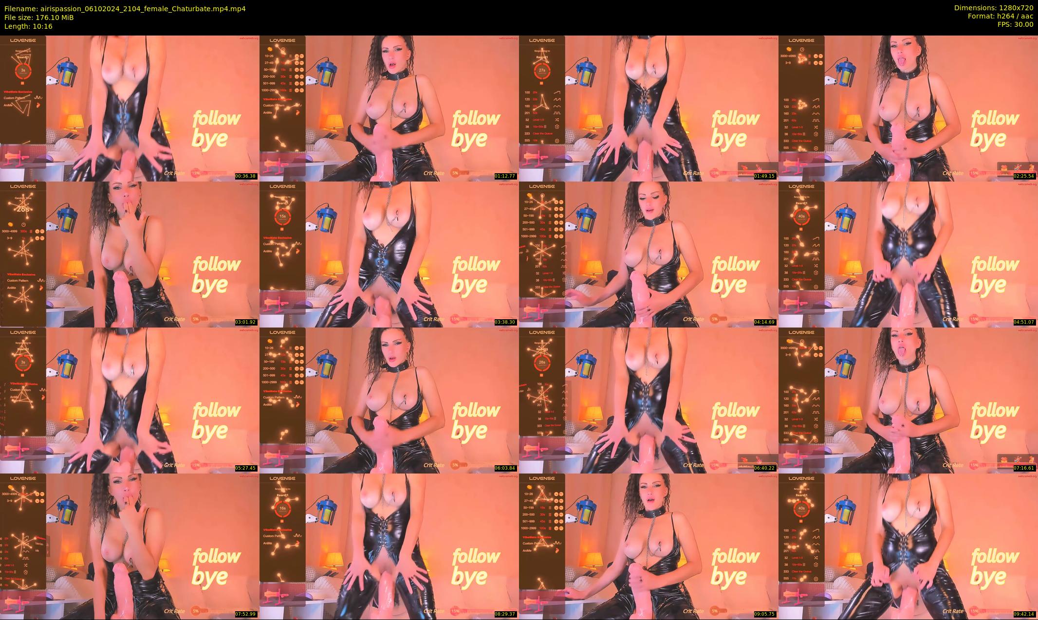 airispassion — 11 minute Chaturbate female cam show recording, 720p, Oct 6, 2024