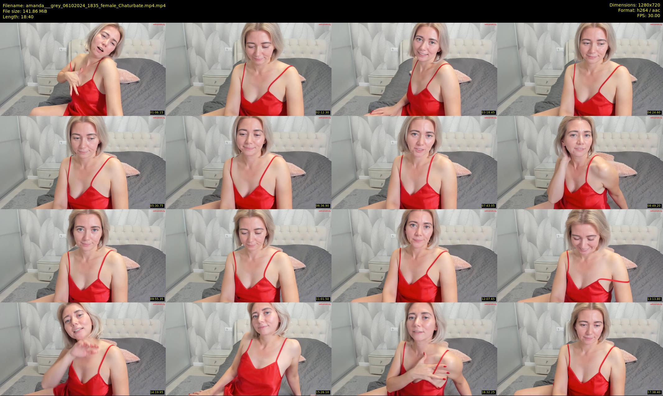 amanda___grey — 19 minute Chaturbate female cam show recording, 720p, Oct 6, 2024