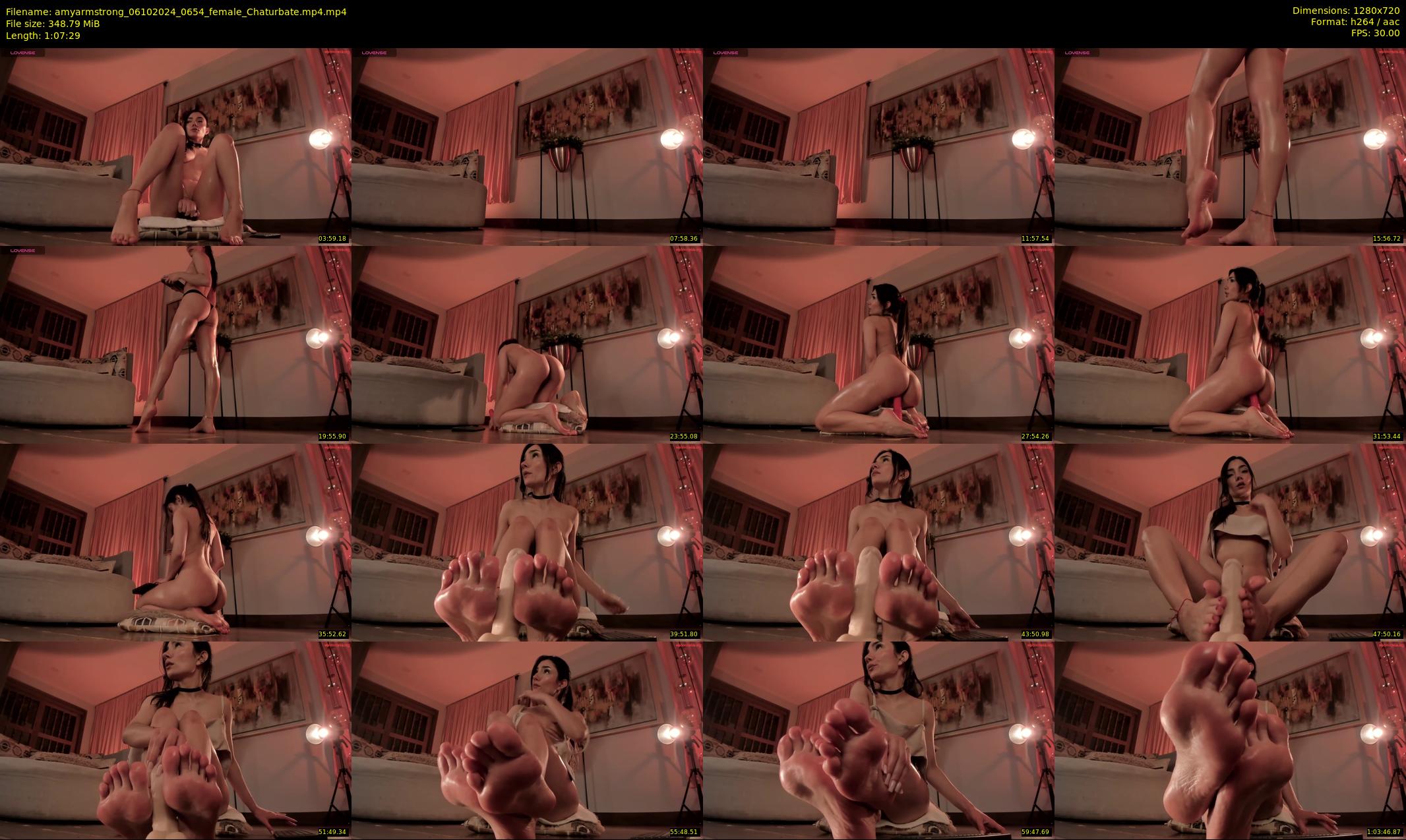 amyarmstrong — 68 minute Chaturbate female cam show recording, 720p, Oct 6, 2024
