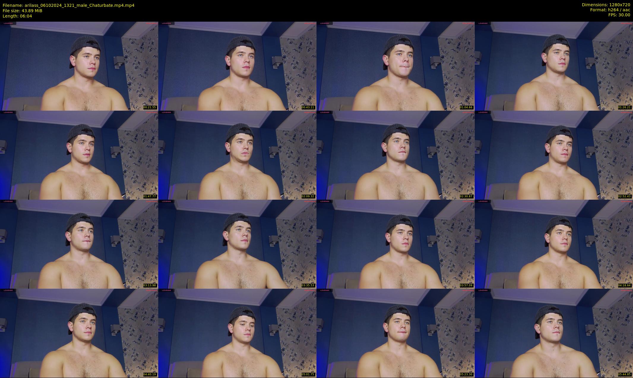 arilass — 7 minute Chaturbate male cam show recording, 720p, Oct 6, 2024
