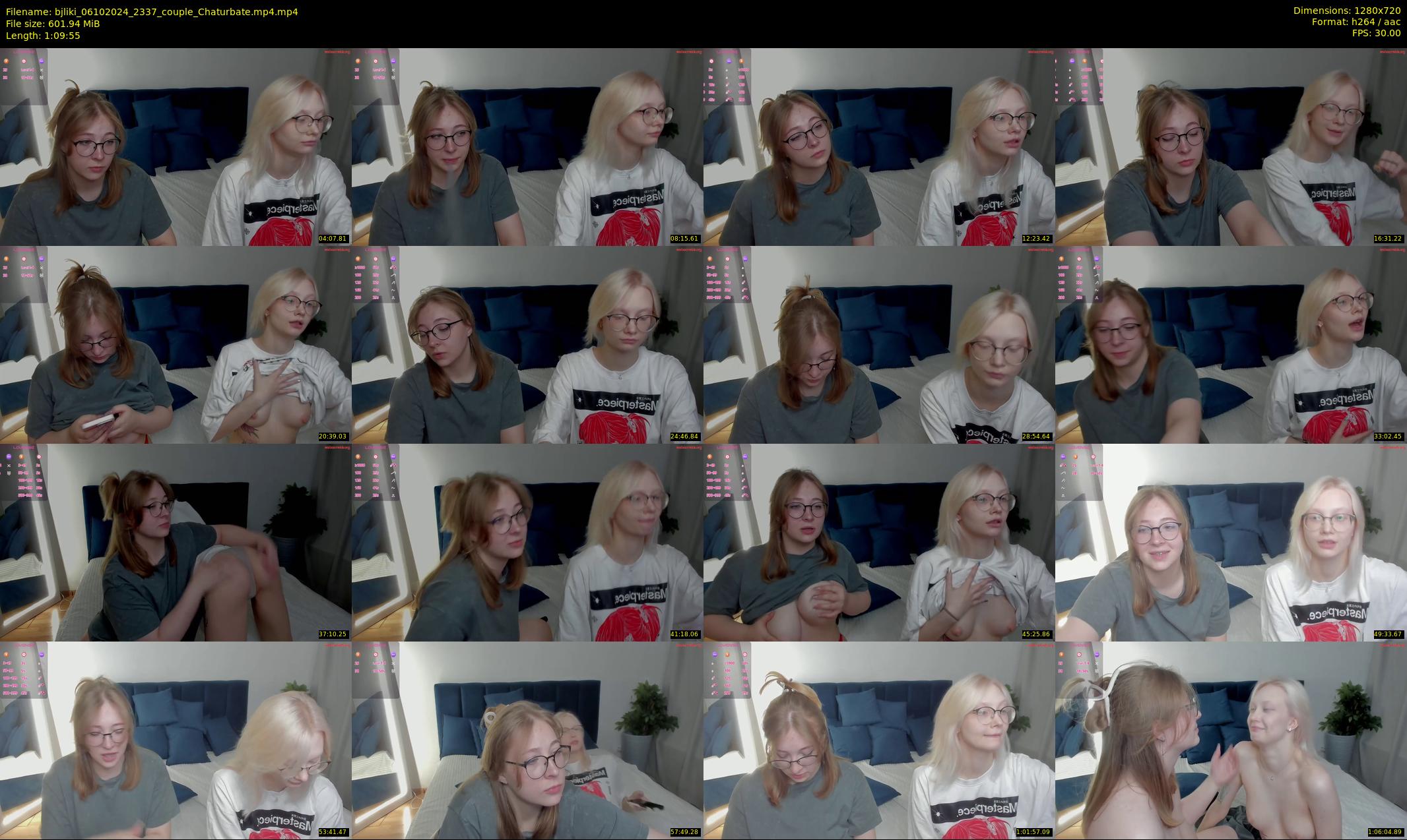 bjliki — 70 minute Chaturbate couple cam show recording, 720p, Oct 6, 2024
