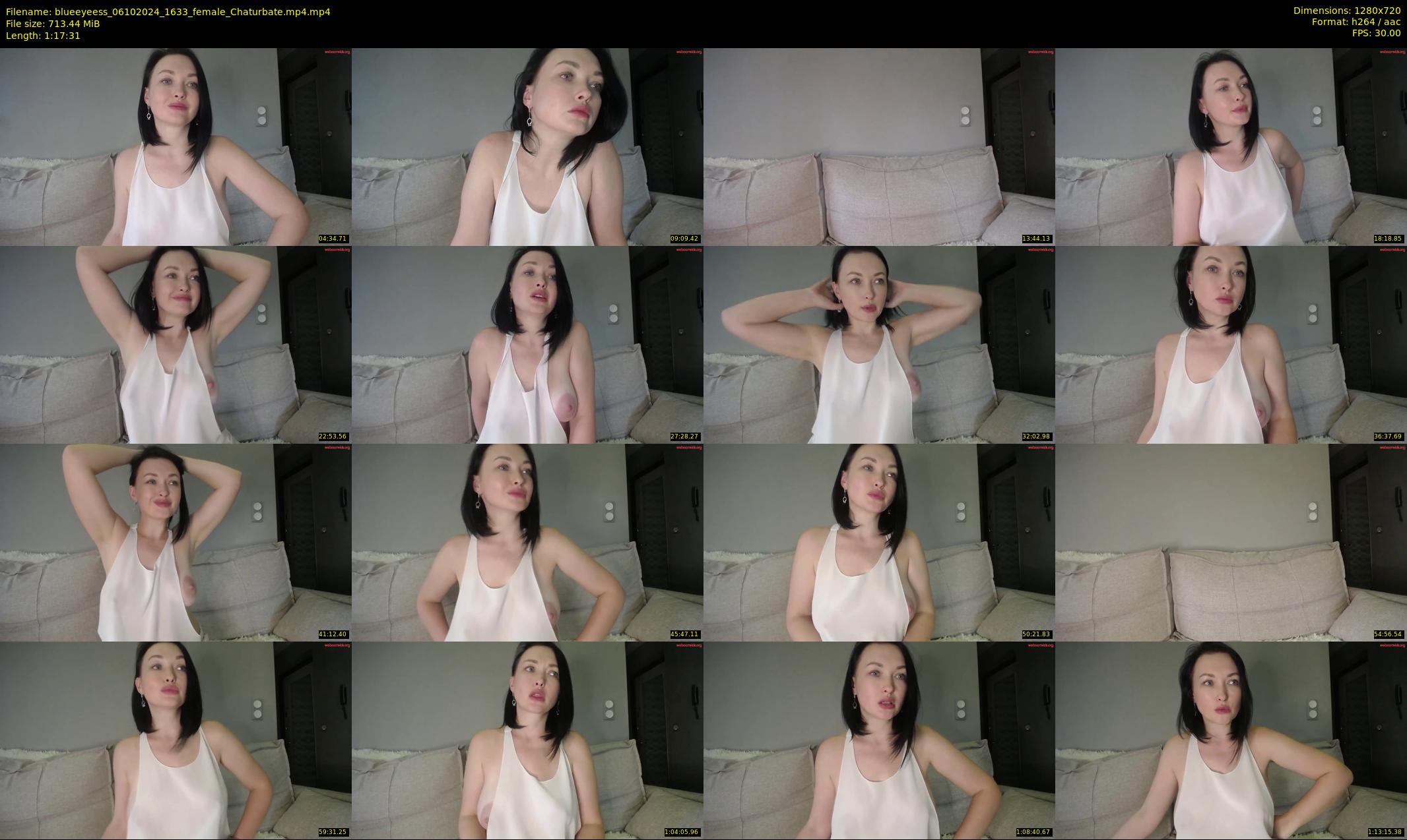 blueeyeess — 78 minute Chaturbate female cam show recording, 720p, Oct 6, 2024