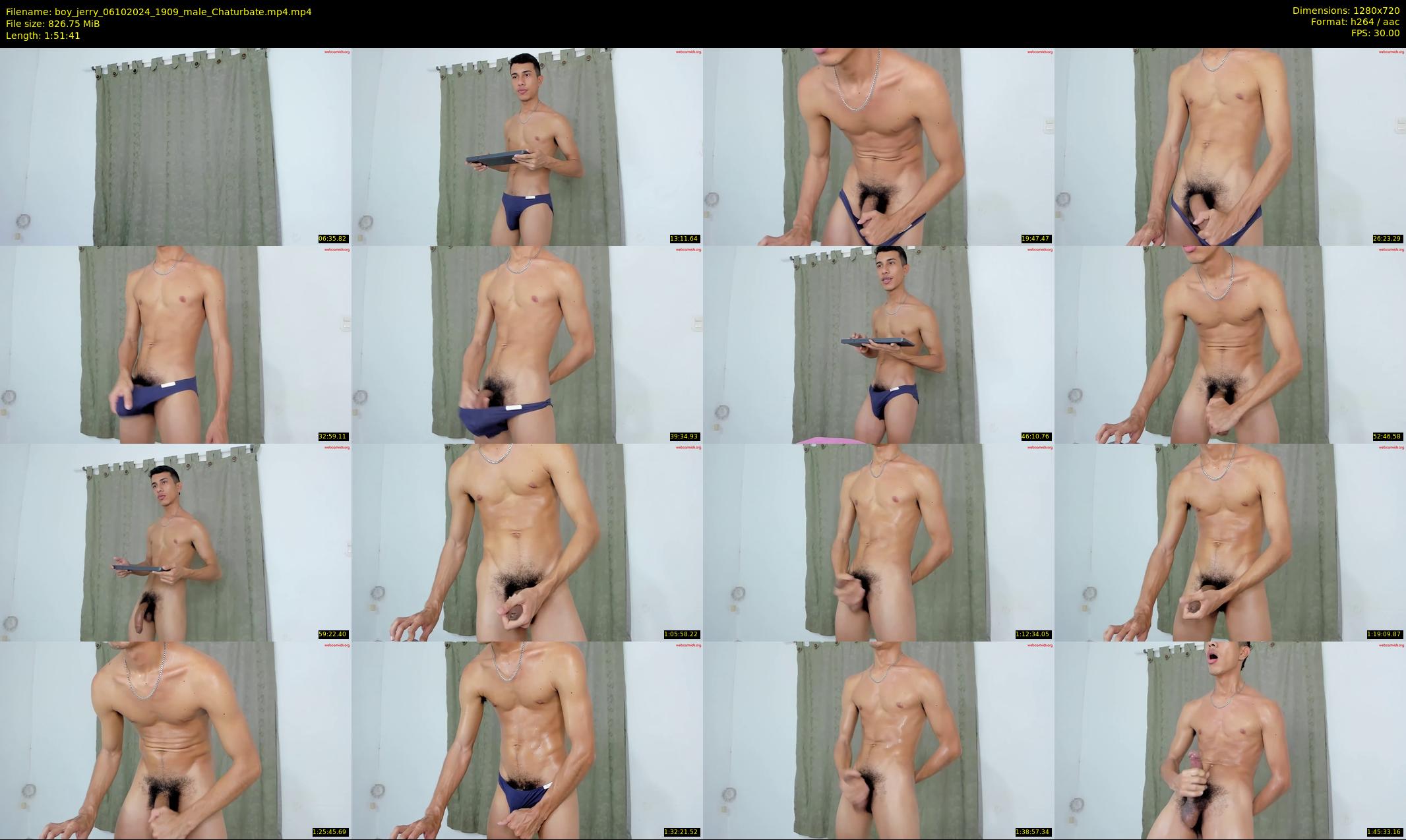 boy_jerry — 112 minute Chaturbate male cam show recording, 720p, Oct 6, 2024