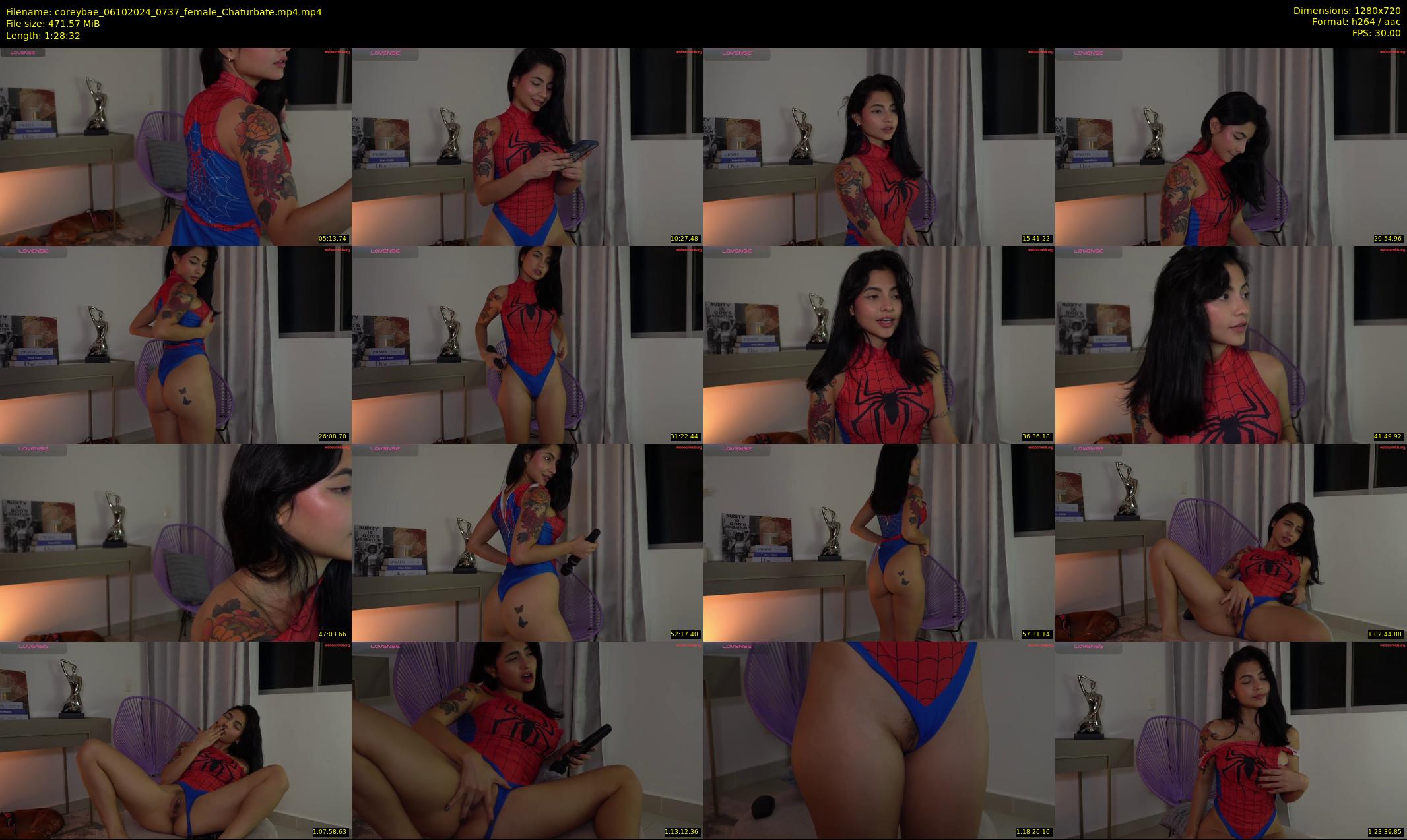 coreybae — 89 minute Chaturbate female cam show recording, 720p, Oct 6, 2024
