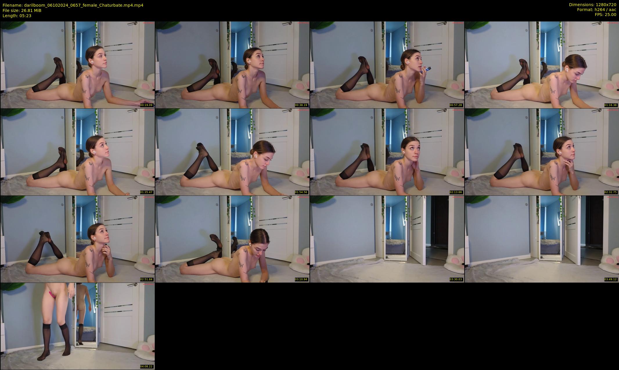 darilboom — 6 minute Chaturbate female cam show recording, 720p, Oct 6, 2024